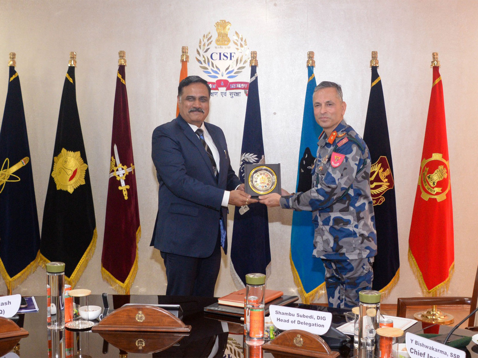 CISF organises study programme for Nepal Armed Police Force officers (Photo/CISF)