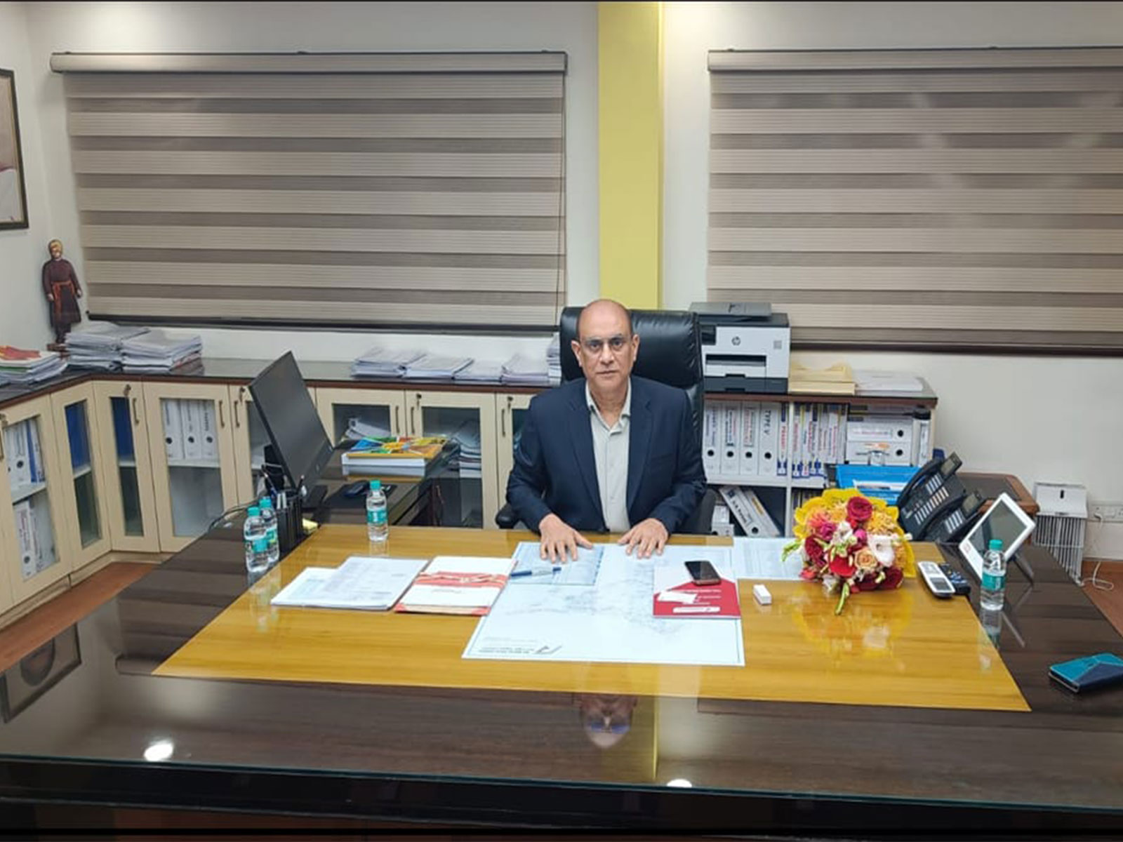Saleem Ahmad, newly appointed Chairman and Managing Director of Rail Vikas Nigam Limited (Photo/ANI)