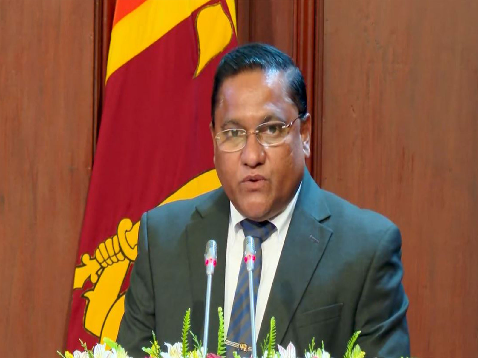 Sri Lankan Foreign Affairs Minister Vijitha Herath (Photo/@HMVijithaHerath)