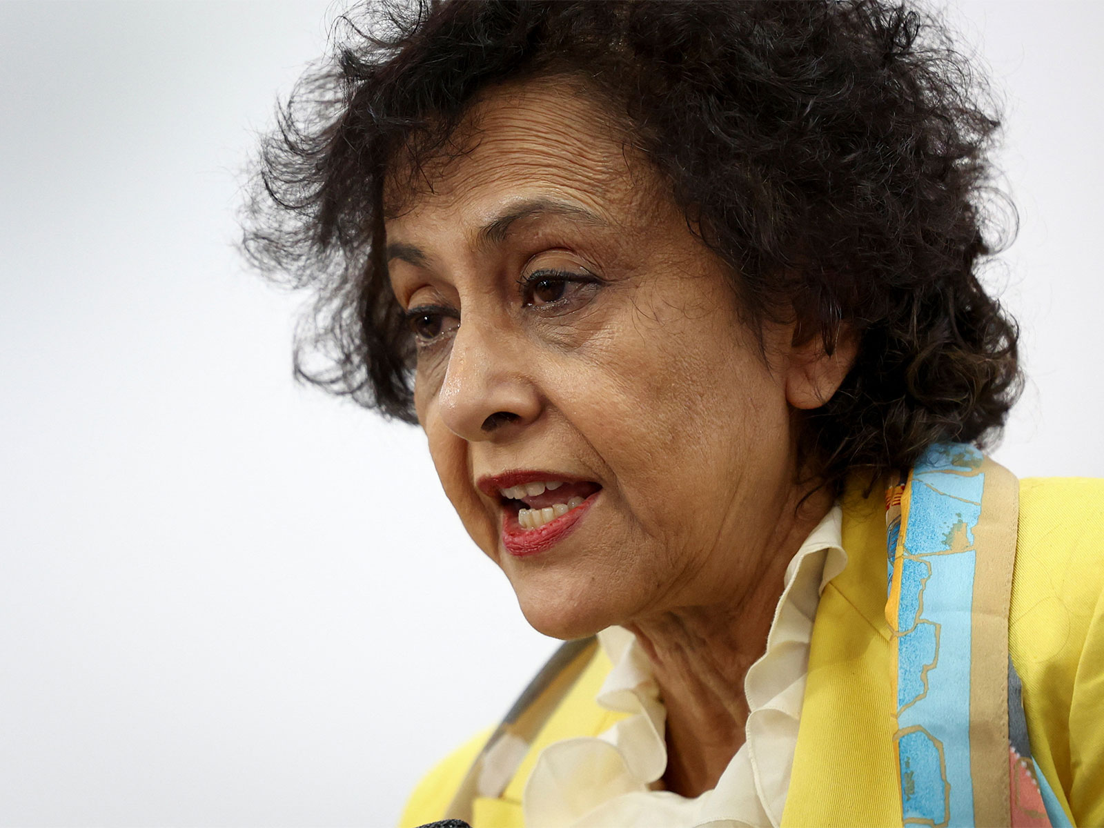 Irene Khan, United Nations Special Rapporteur on freedom of opinion and expression (Photo/Reuters)