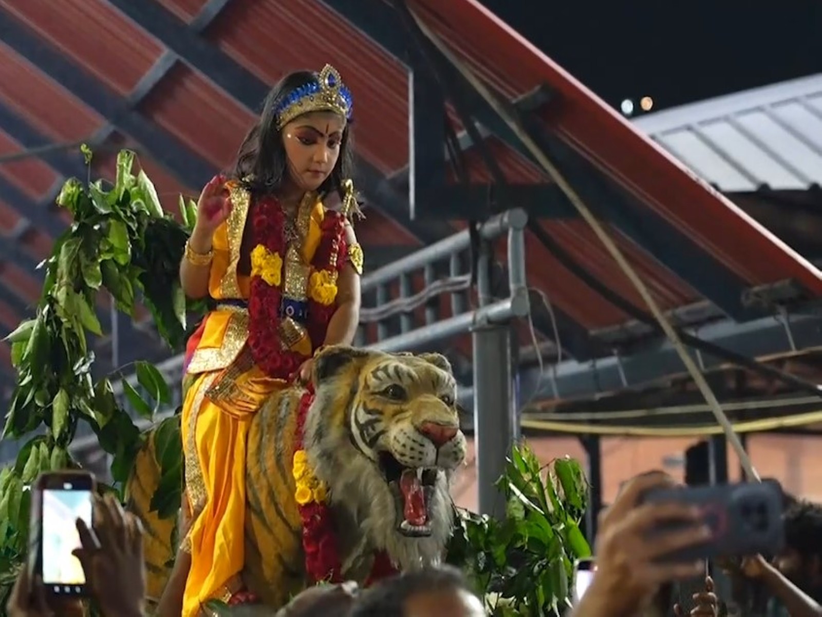 Karpoorazhi procession organised by the Travancore Devaswom Board(Photo/ANI)