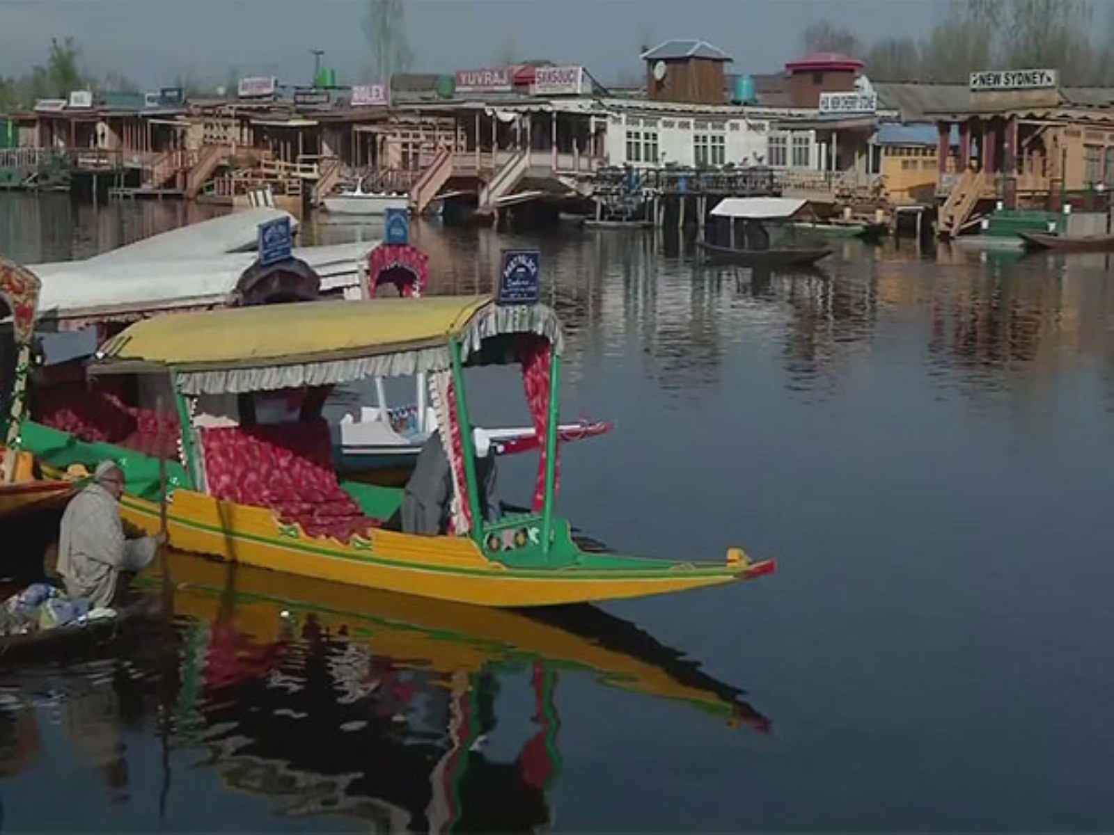 Dal lake in Srinagar(Photo/ANI) 