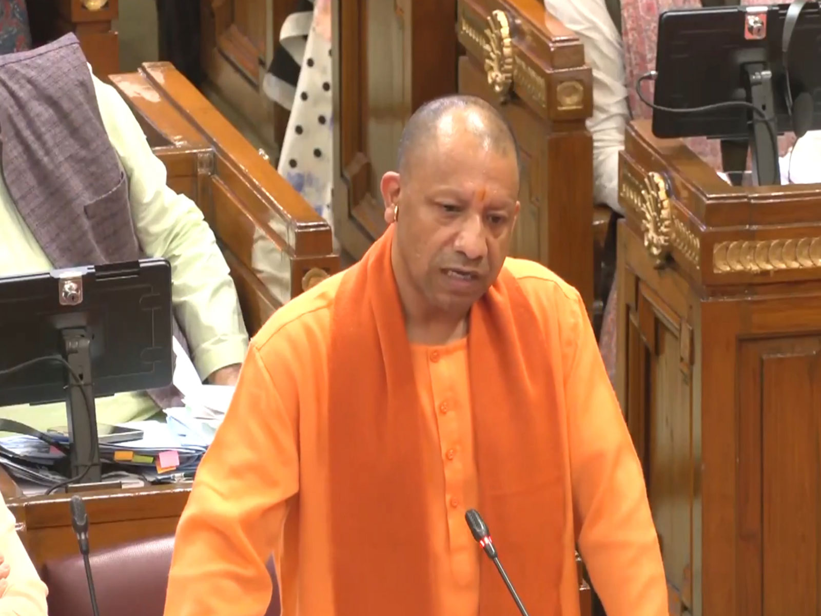 UP CM Yogi Adityanath (Photo/ANI)