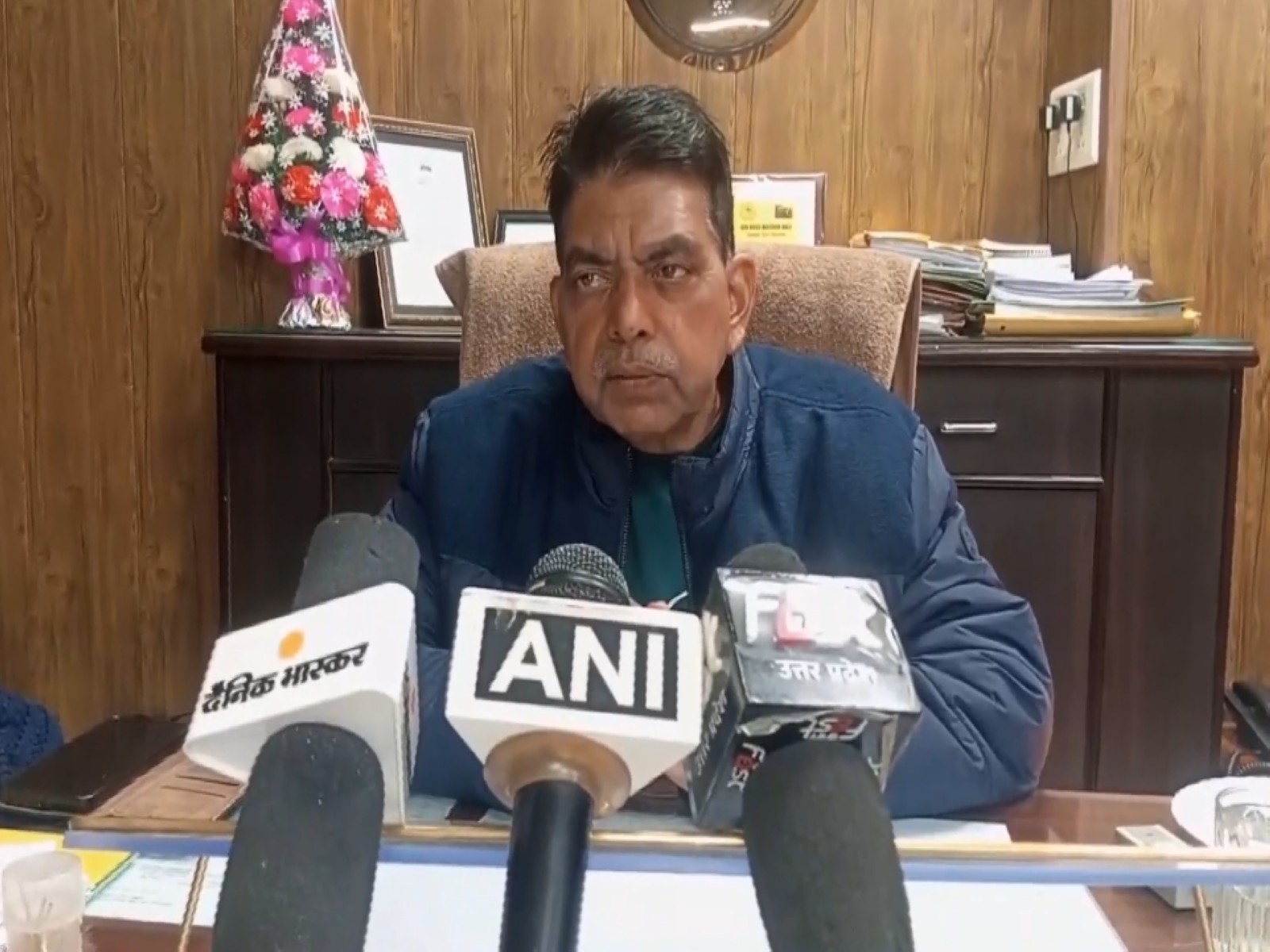 Proctor of Aligarh Muslim University, Professor Mohd. Wasim Ali (Photo/ANI)