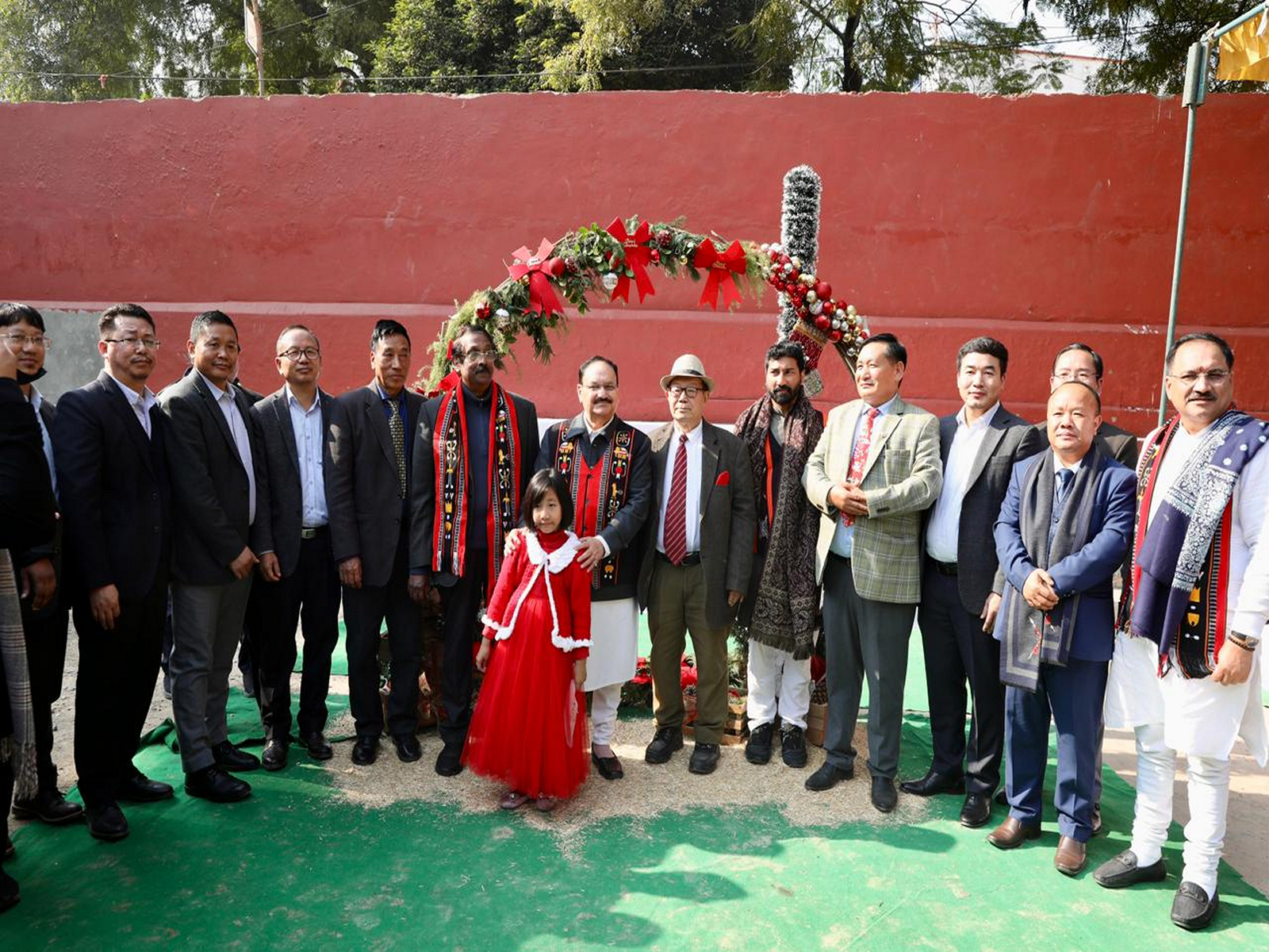 JP Nadda participates in Christmas celebrations (Photo/X@JPNadda) JP Nadda participates in Christmas celebrations (Photo/X@JPNadda)