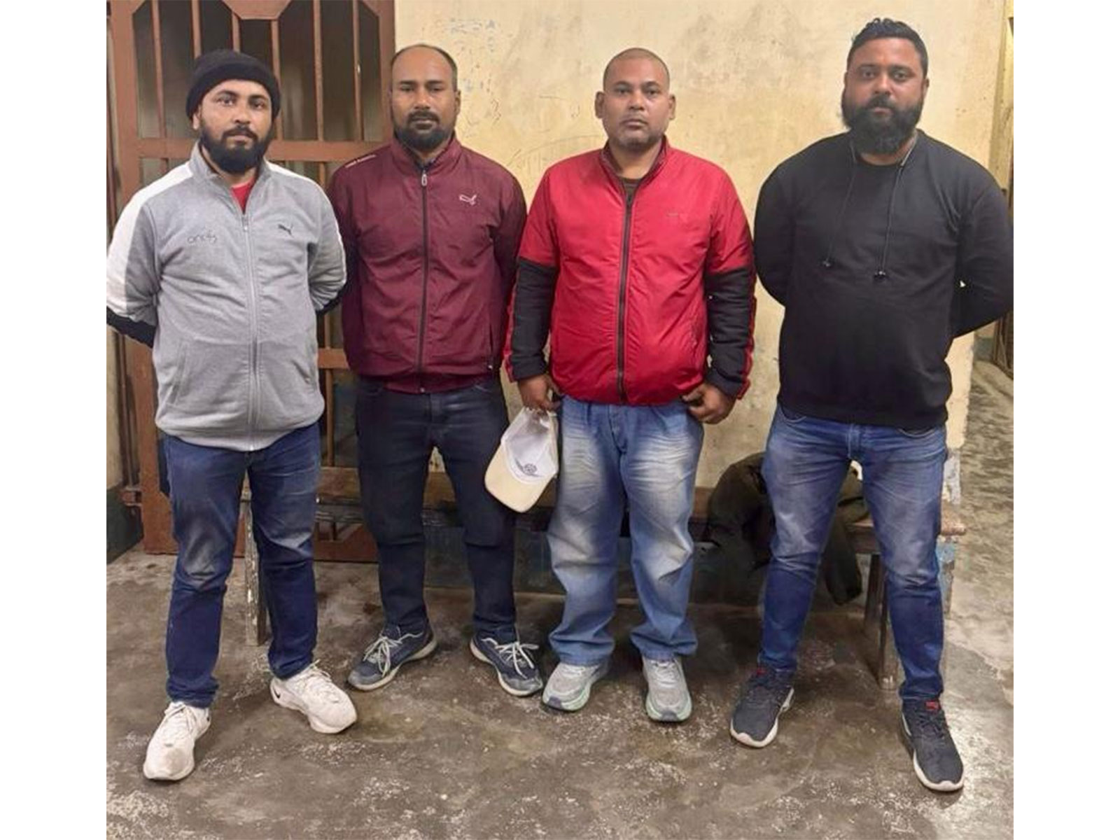 Assam Police arrested four miscreants for vandalising school (Photo/Assam Police)