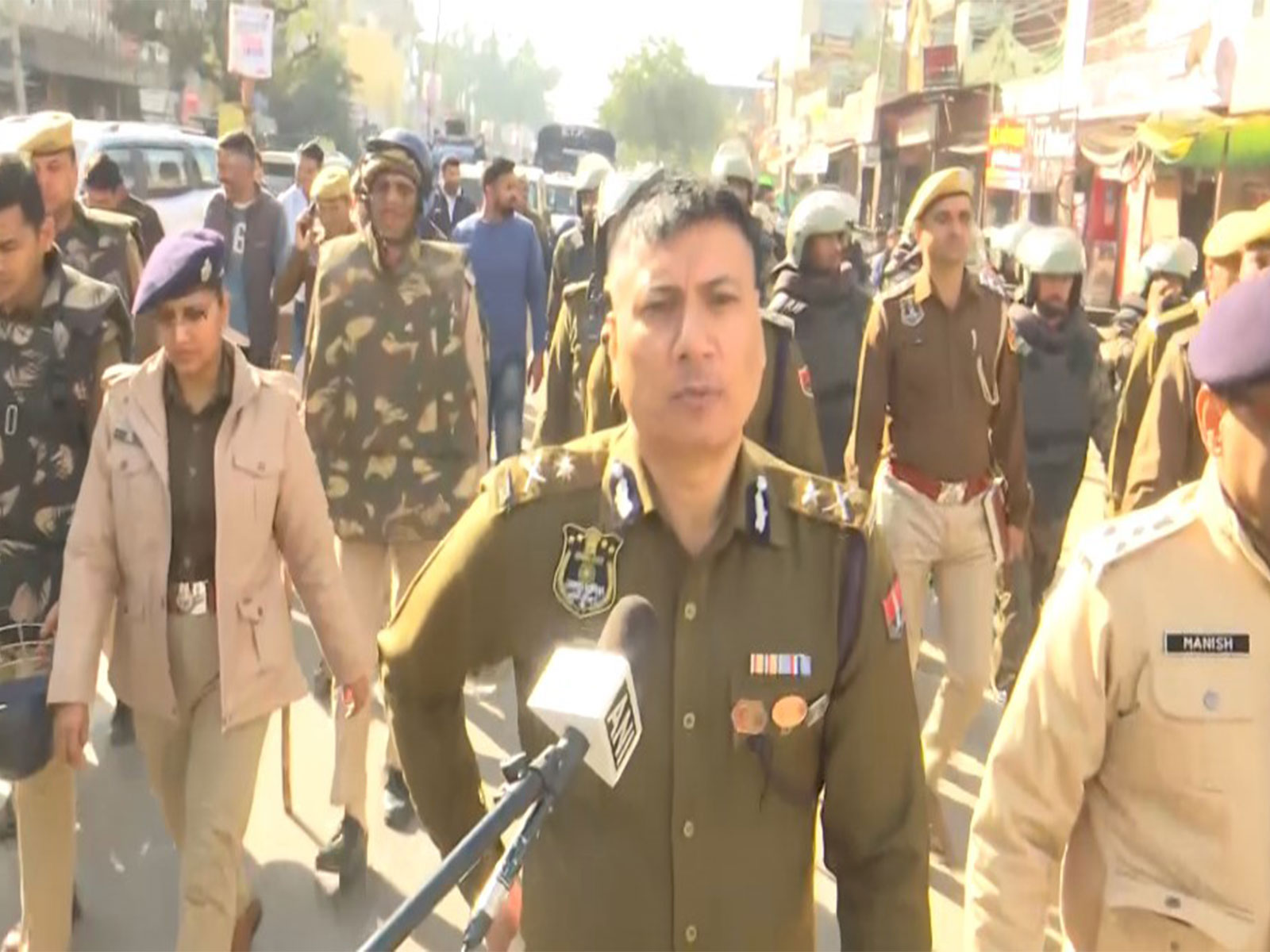 Jaipur Special Police Commissioner Rahul Prakash after stone-pelting incident in Jaipur's Chomu area. (Photo/ANI) Jaipur Special Police Commissioner Rahul Prakash after stone-pelting incident in Jaipur's Chomu area. (Photo/ANI)