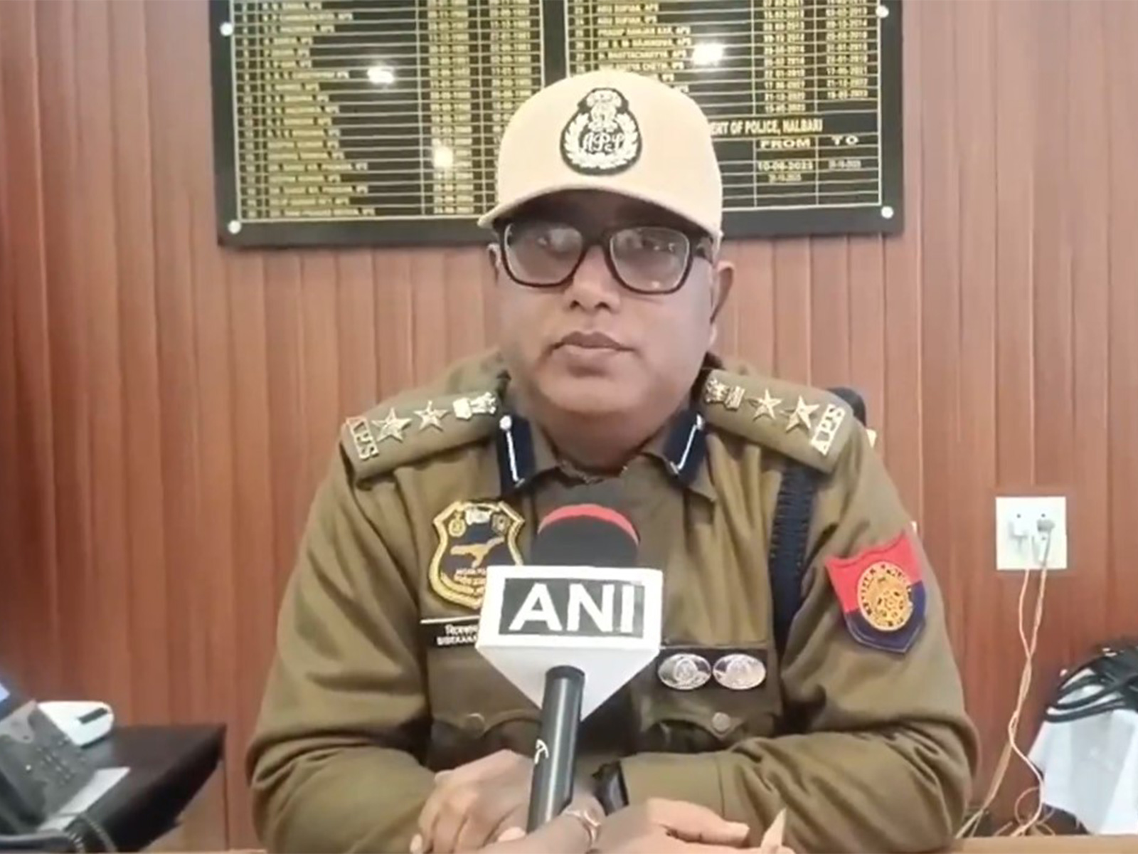 SSP Nalbari Bibekananda Das (Photo/ANI)