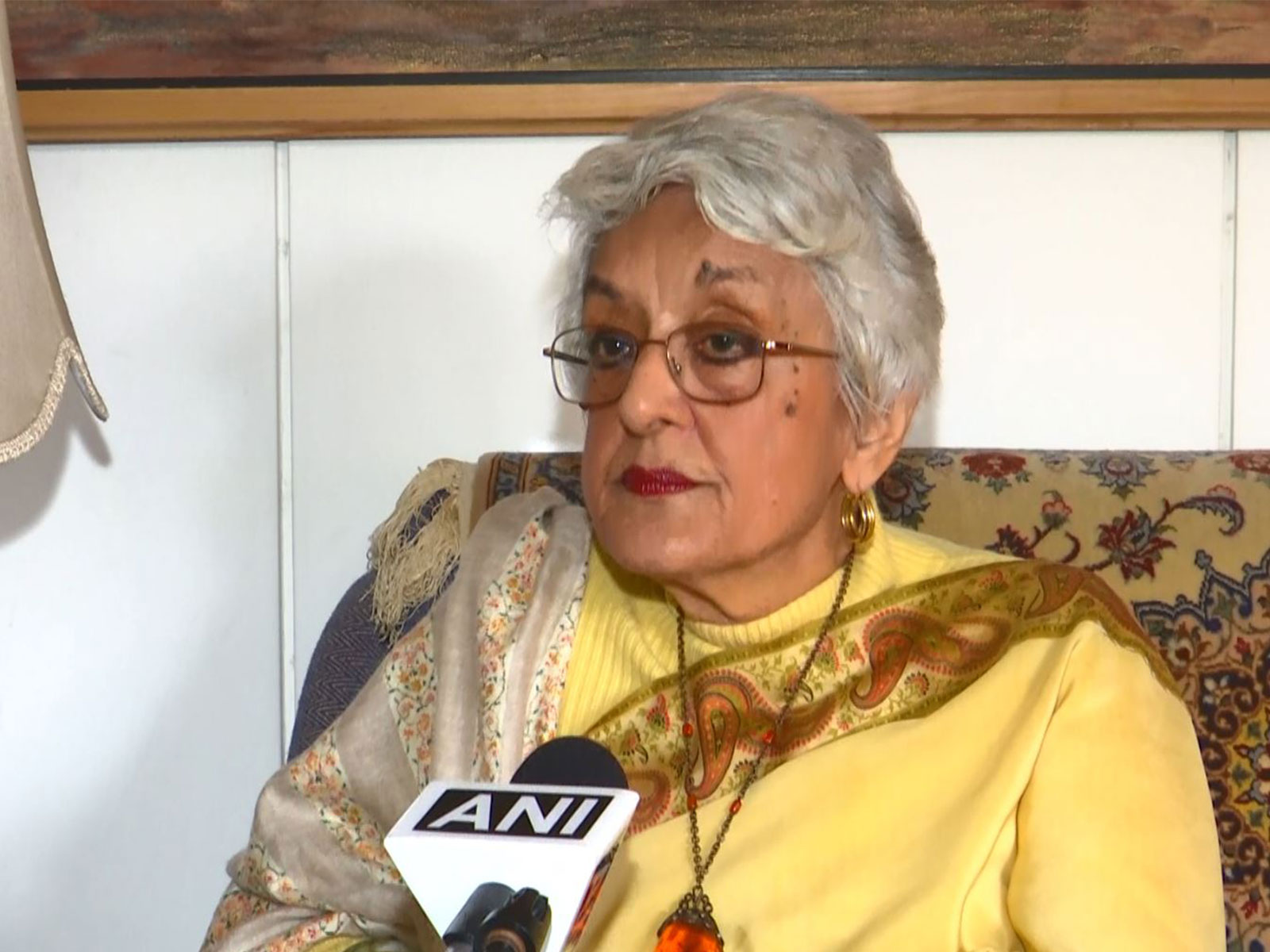Former Indian diplomat Veena Sikri (Photo/ANI)