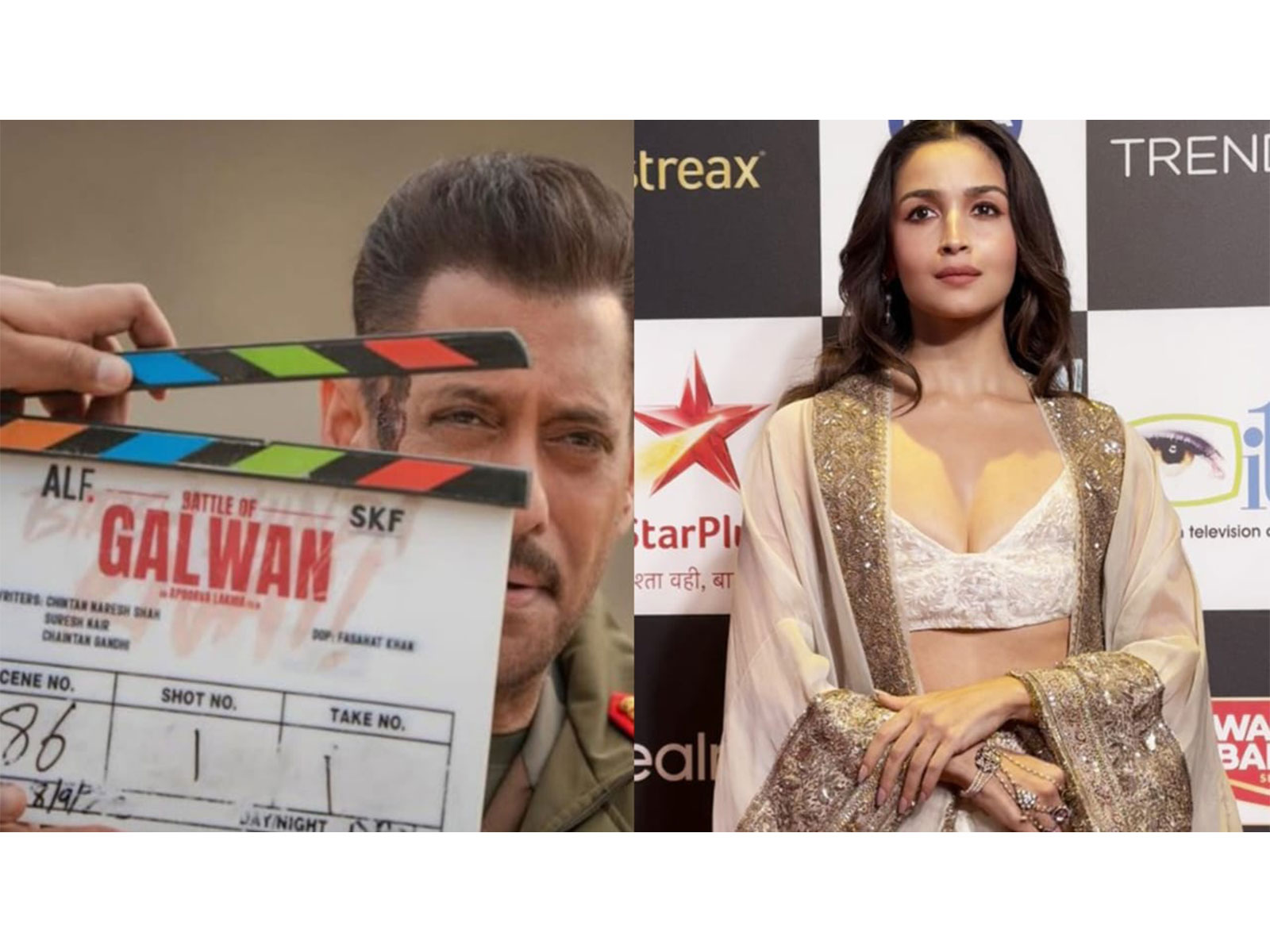 Battle of Galwan (Photo/instagram/@beingsalmankhan), Alia Bhatt (File Photo/ANI) Battle of Galwan (Photo/instagram/@beingsalmankhan), Alia Bhatt (File Photo/ANI)