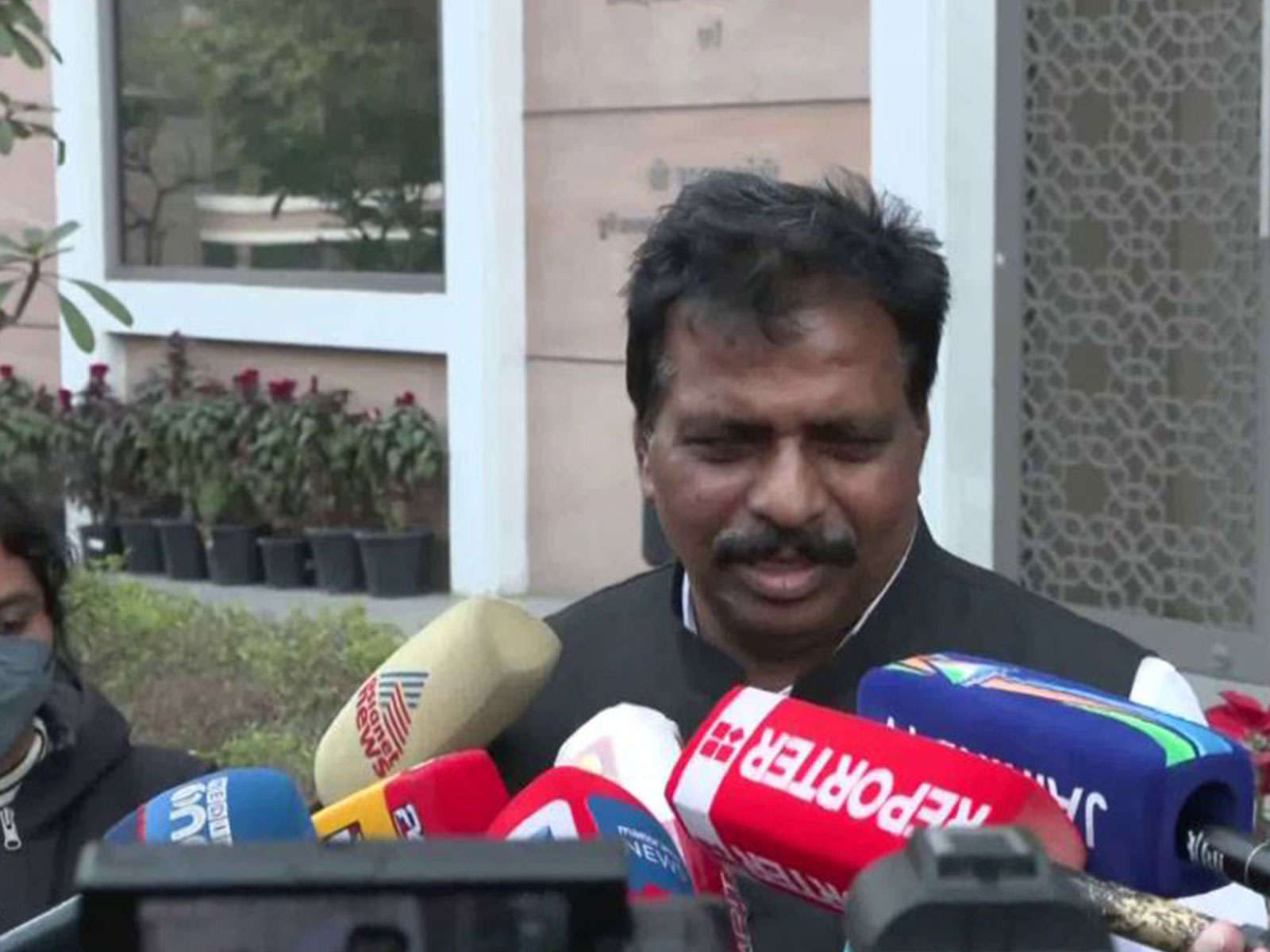 Congress MP K Suresh (Photo/ANI)