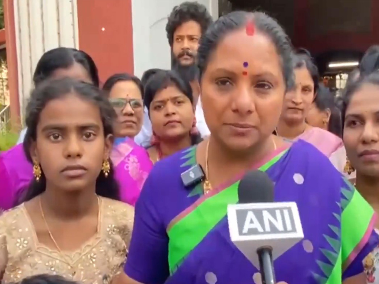 Telangana Jagruthi President Kalvakuntla Kavitha (Photo/ANI) Telangana Jagruthi President Kalvakuntla Kavitha (Photo/ANI)