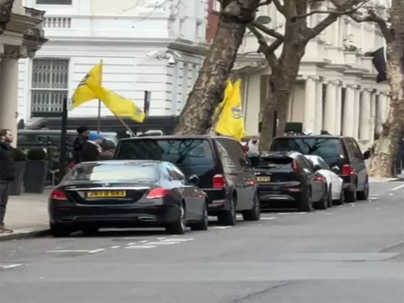 Khalistanis in London (Photo/ANI)