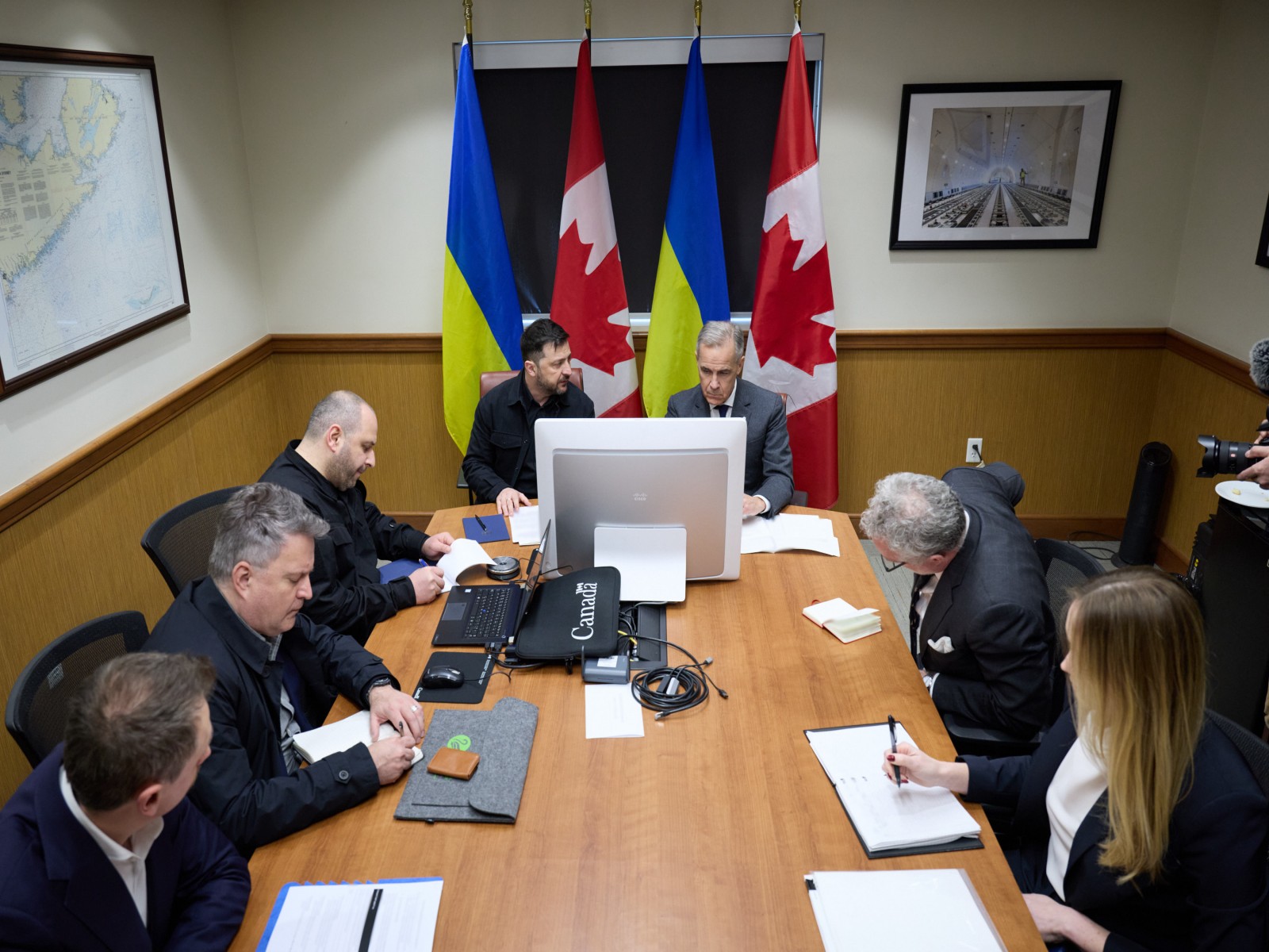 Zelenskyy holds talks with NATO, EU allies in Canada (Photo:X/@ZelenskyyUa)