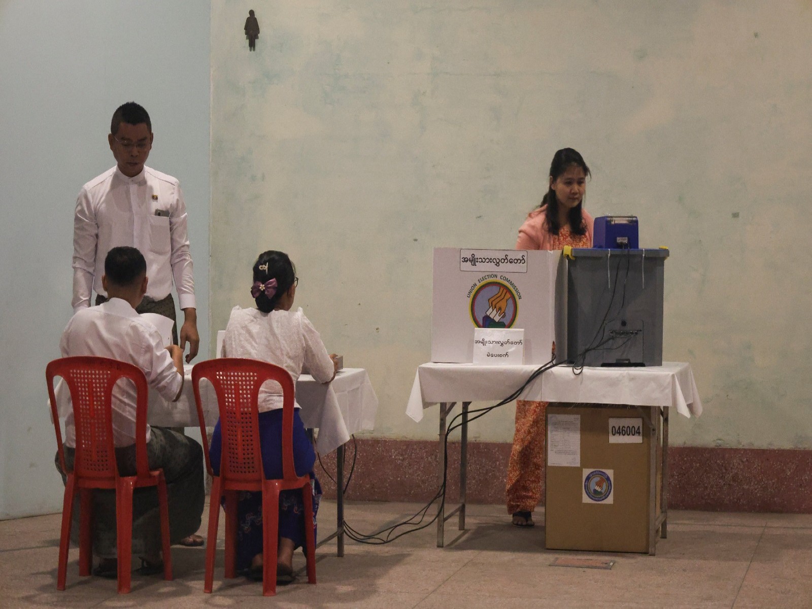 Myanmar junta holds first elections since coup (Photo/Reuters) 