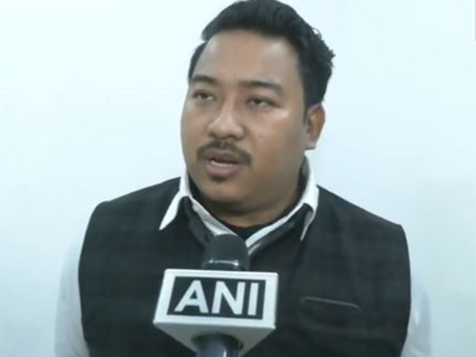 Tripura BJP General Secretary Bipin Debbarma (Photo/ANI)