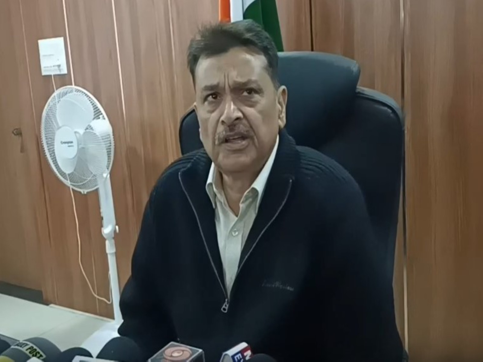 Haryana Director General of Prisons, Alok Kumar Roy (Photo/ANI) Haryana Director General of Prisons, Alok Kumar Roy (Photo/ANI)