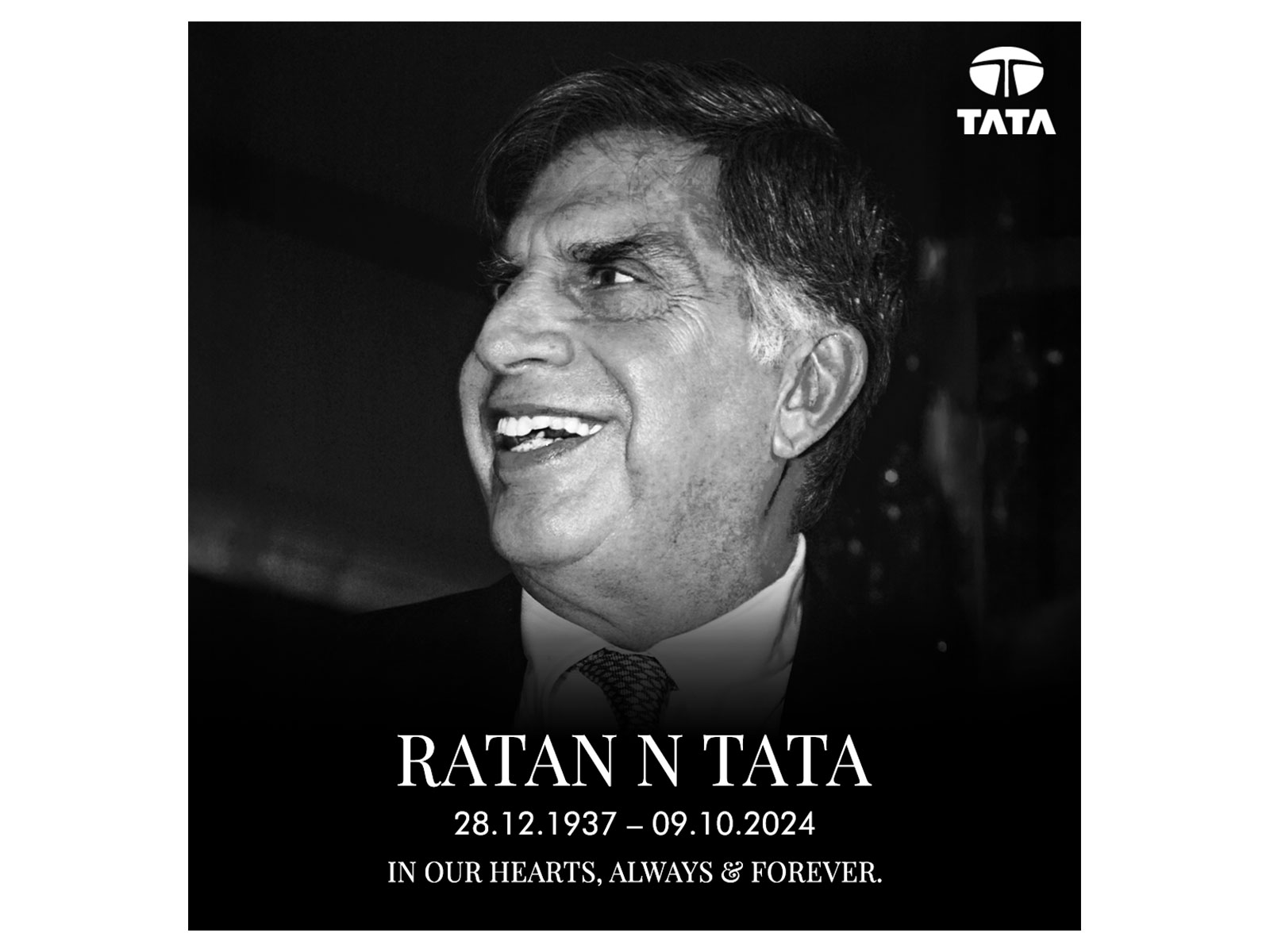 Late Ratan Tata (Image: X/@TataCompanies)