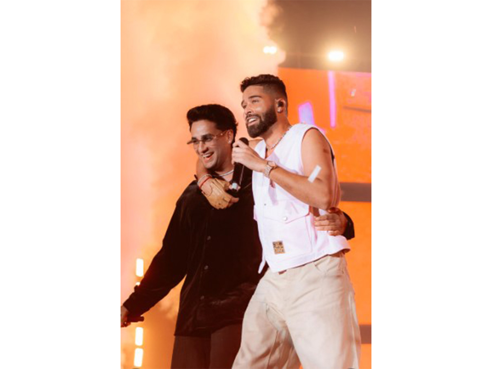 AP Dhillon, Abhishek Sharma (Photo/instagram/@abhisheksharma_4) AP Dhillon, Abhishek Sharma (Photo/instagram/@abhisheksharma_4)