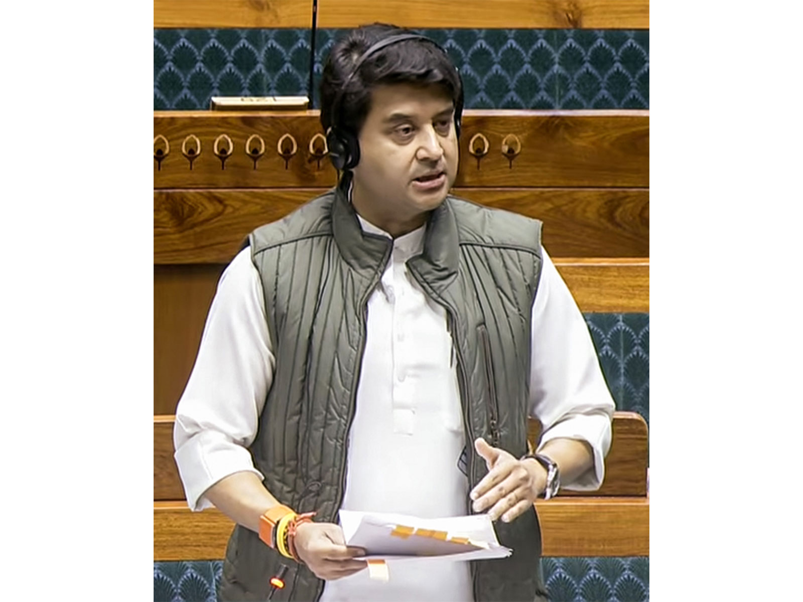 Union Minister for Communications and Development of the North Eastern Region (DoNER), Jyotiraditya M Scindia (FilePhoto/ANI)