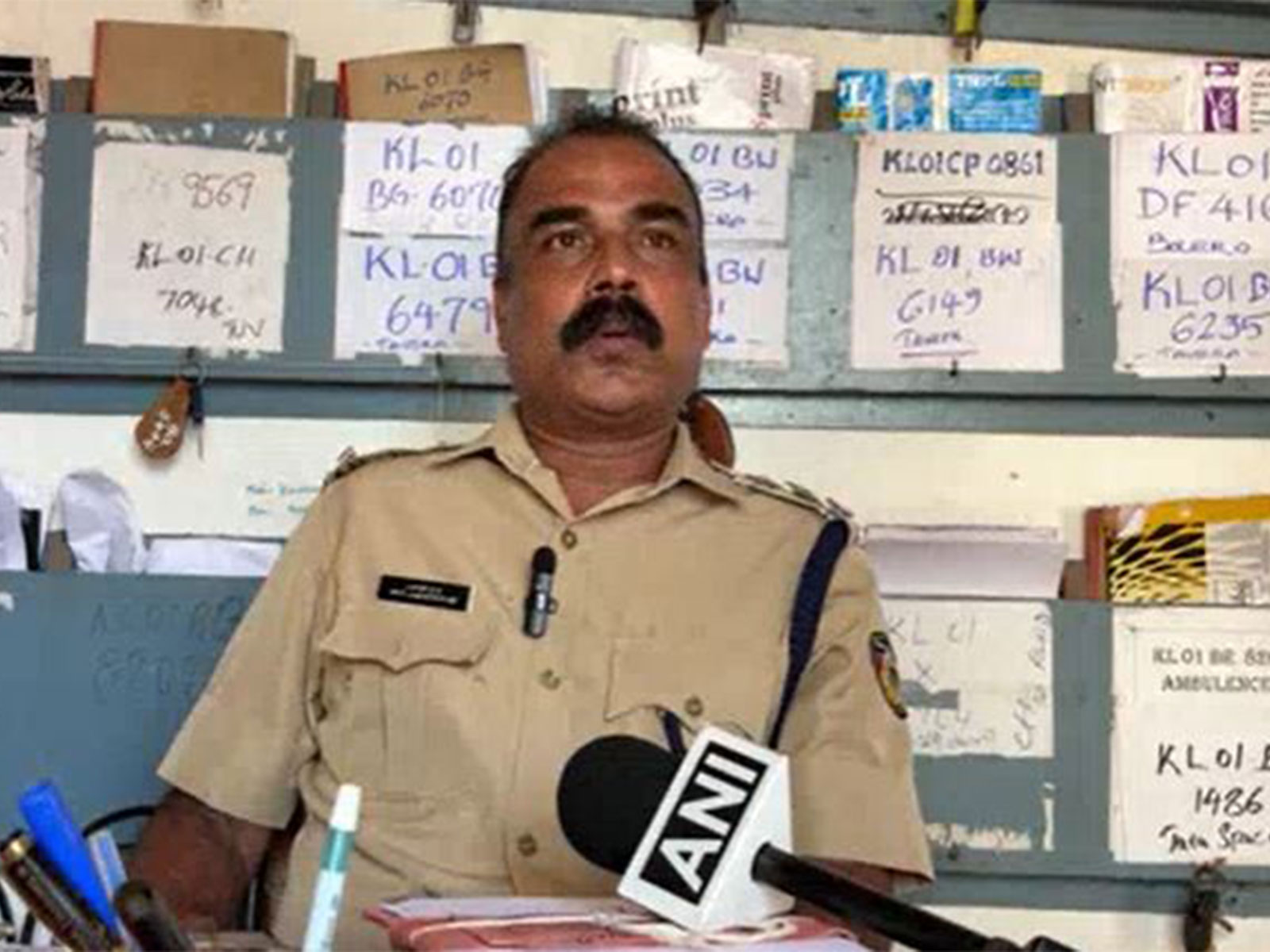 Kannur City DHQ Sub-Inspector Pratheesh (Photo/ANI) Kannur City DHQ Sub-Inspector Pratheesh (Photo/ANI)