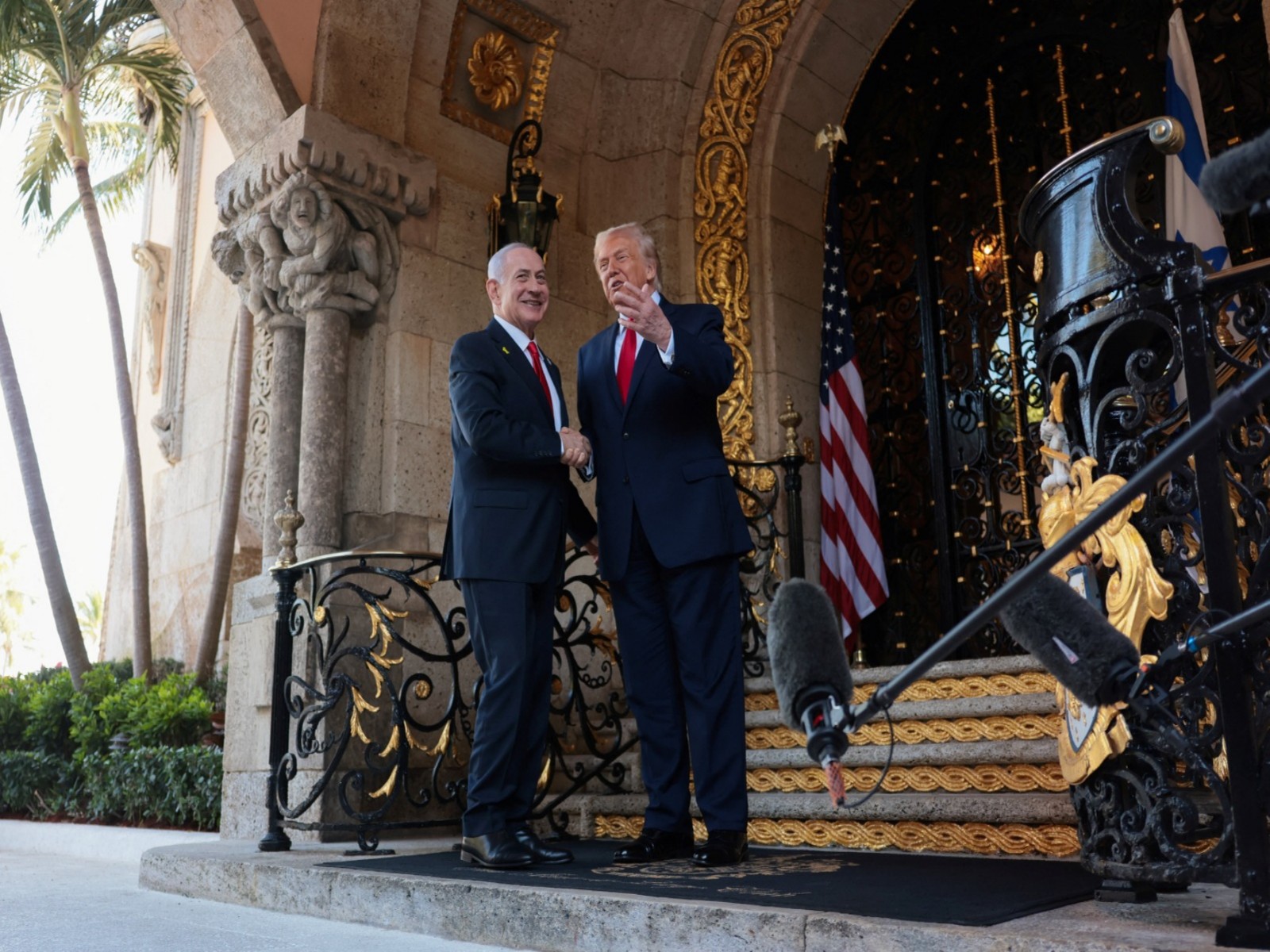 US President Donald Trump with Israeli Prime Minister Benjamin Netanyahu (Photo/Reuters)