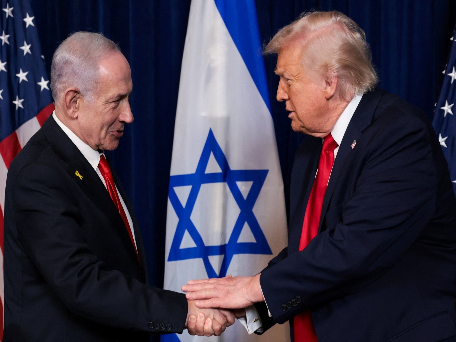 US President Donald Trump with Israeli Prime Minister Benjamin Netanyahu (Photo/Reuters) US President Donald Trump with Israeli Prime Minister Benjamin Netanyahu (Photo/Reuters)