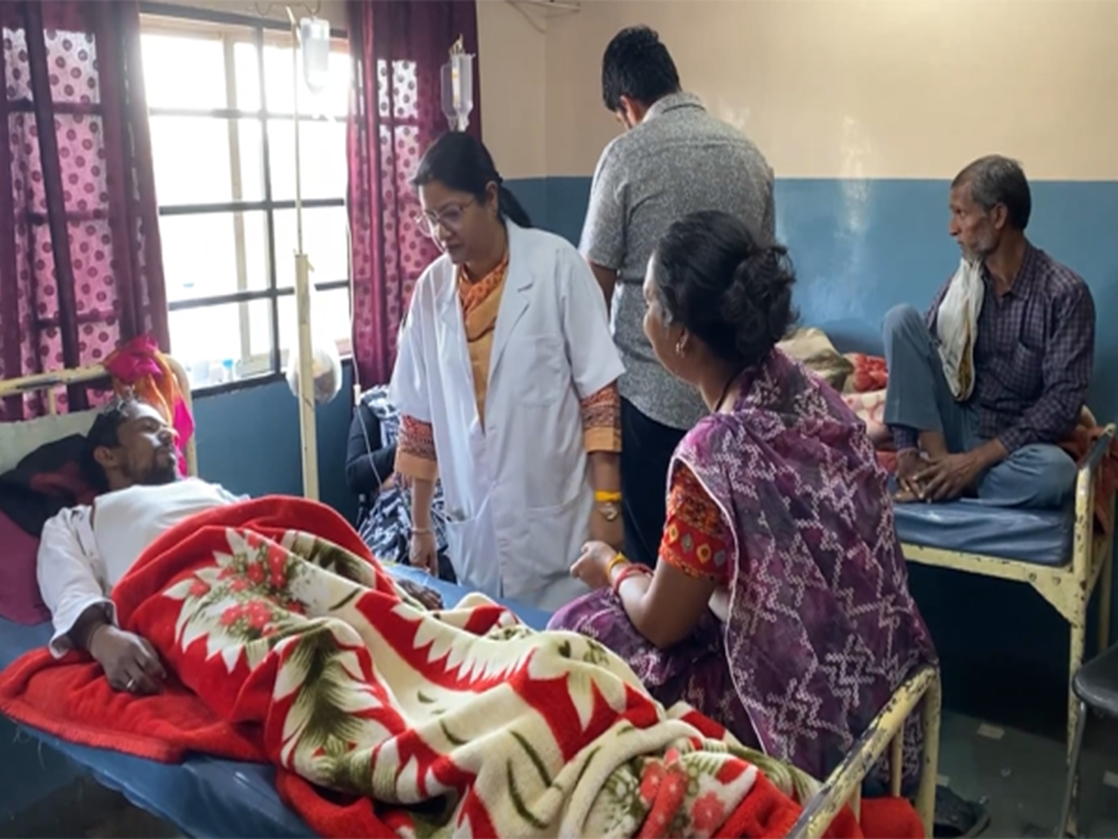 Patients undergoing treatment in Indore (Photo/ANI)