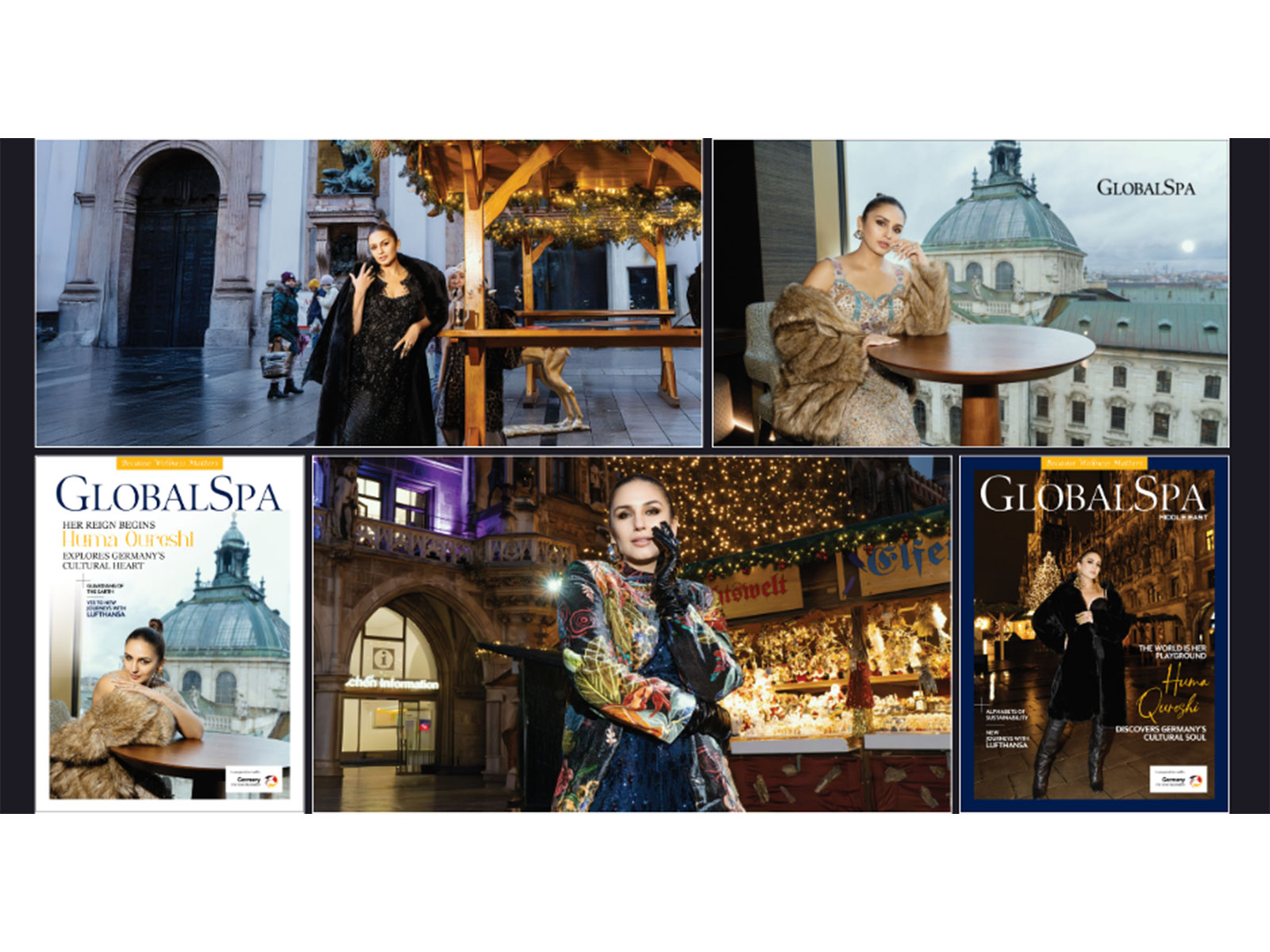 Shot across Munich’s iconic markets, cathedrals, and historic landmarks, the international cover story celebrates Germany as a leading cultural destination. Shot across Munich’s iconic markets, cathedrals, and historic landmarks, the international cover story celebrates Germany as a leading cultural destination.