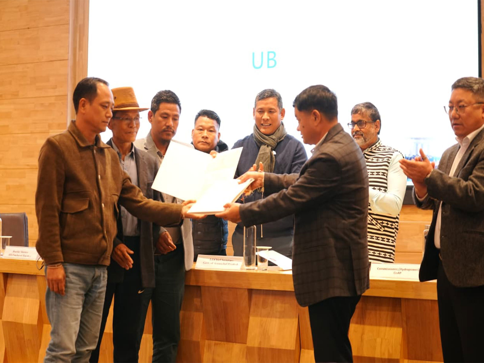 MoU signed in presence of Arunachal CM Pema Khandu (Photo/ANI)