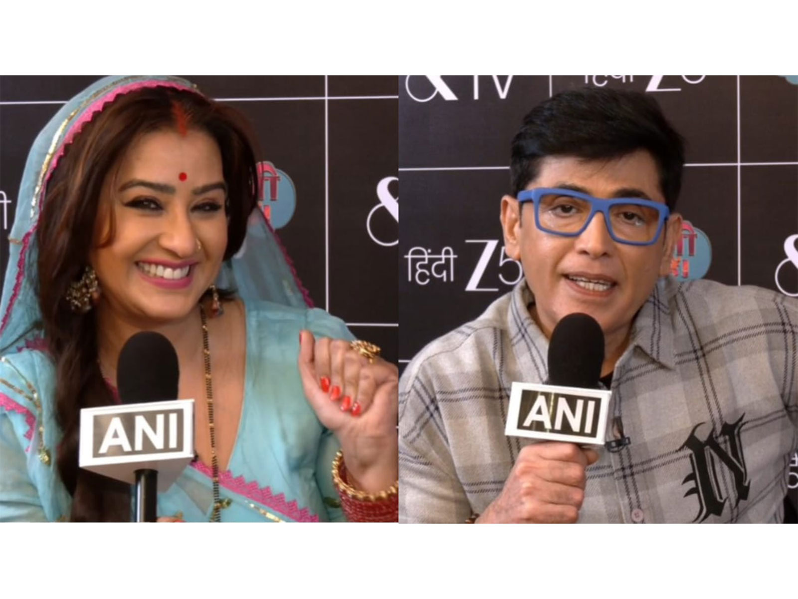 Shilpa Shinde, Aasif Shaikh (Photo/ANI)