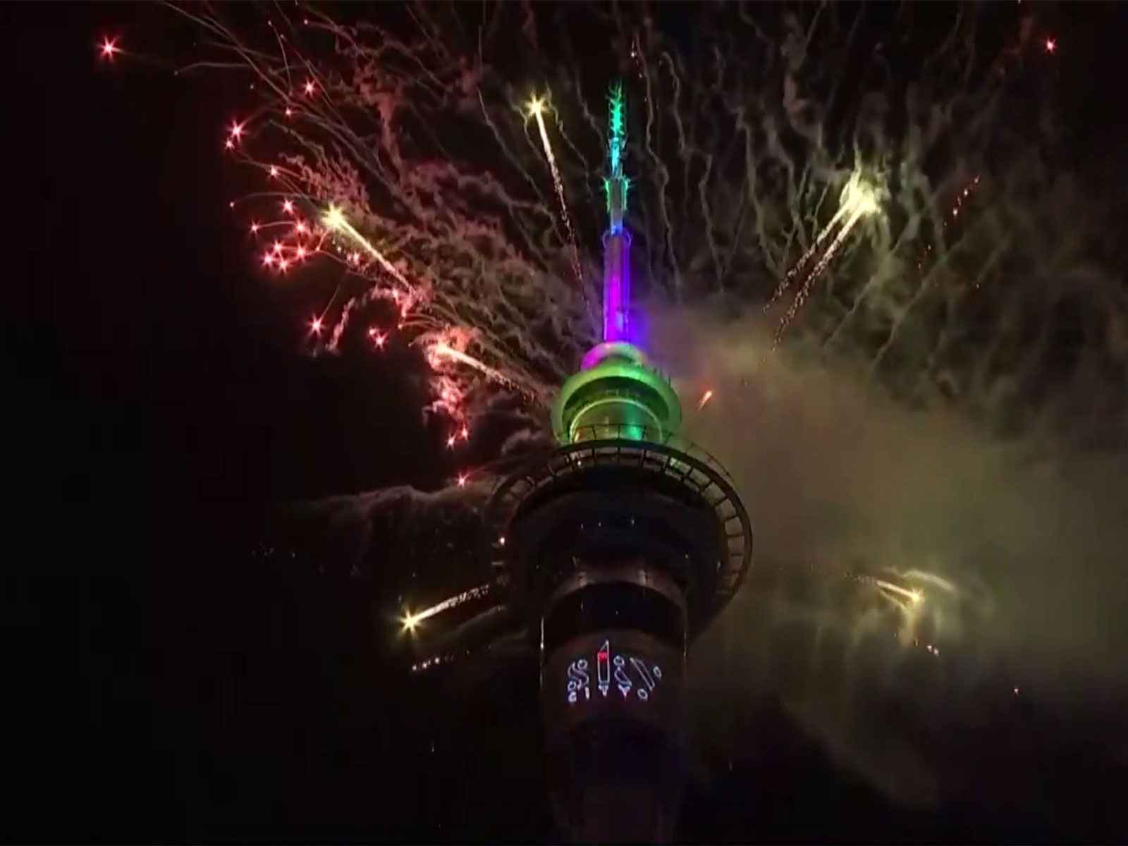 New Year celebrations in New Zealand (Image source: TVNZ via Reuters) New Year celebrations in New Zealand (Image source: TVNZ via Reuters)