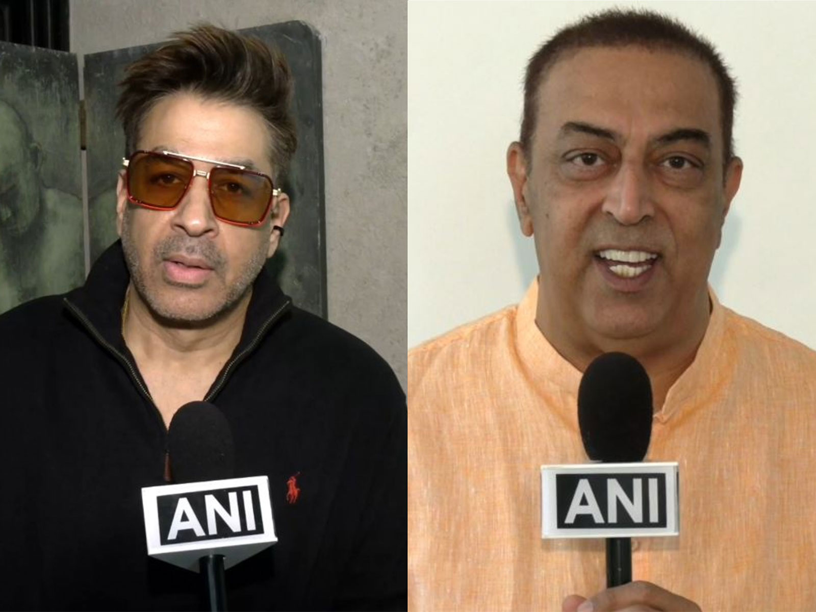 Rajat Bedi, Vindu Dara Singh share New Year wishes (Photo/ANI) Rajat Bedi, Vindu Dara Singh share New Year wishes (Photo/ANI)