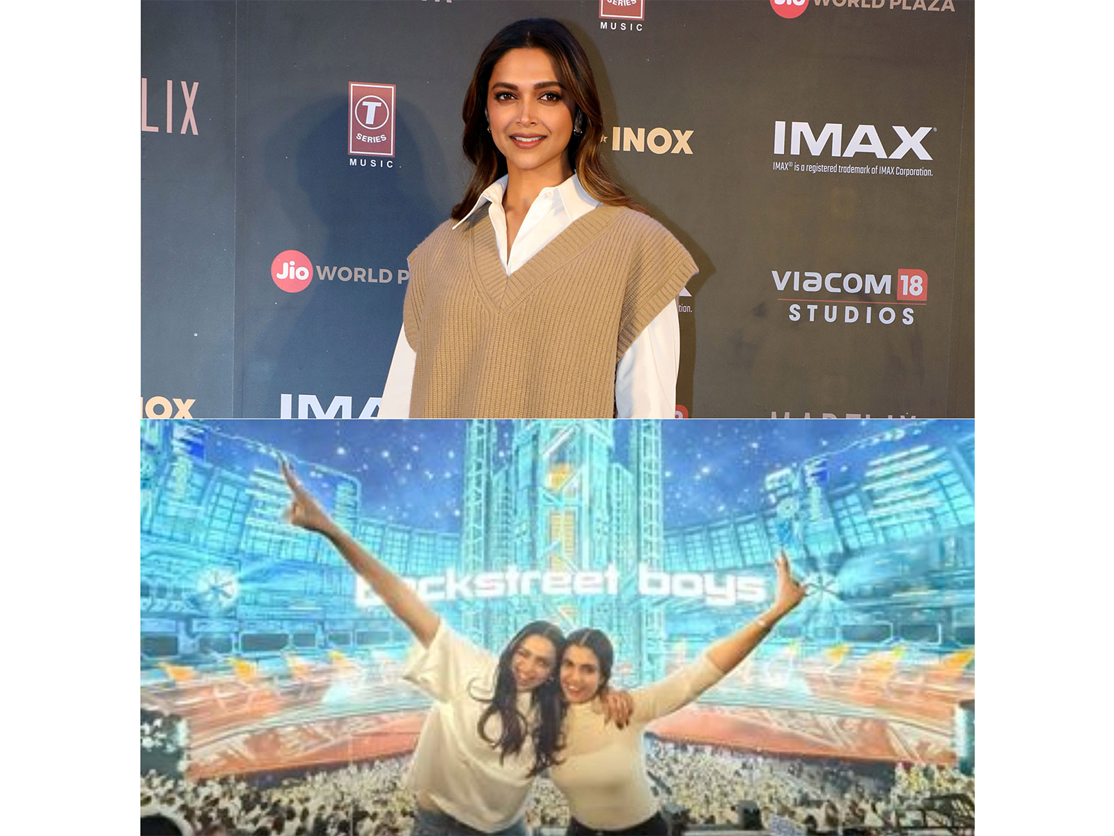 Deepika Padukone at Backstreet Boys concert (Photo/ANI/Instagram@sneha_ramachander) Deepika Padukone at Backstreet Boys concert (Photo/ANI/Instagram@sneha_ramachander)