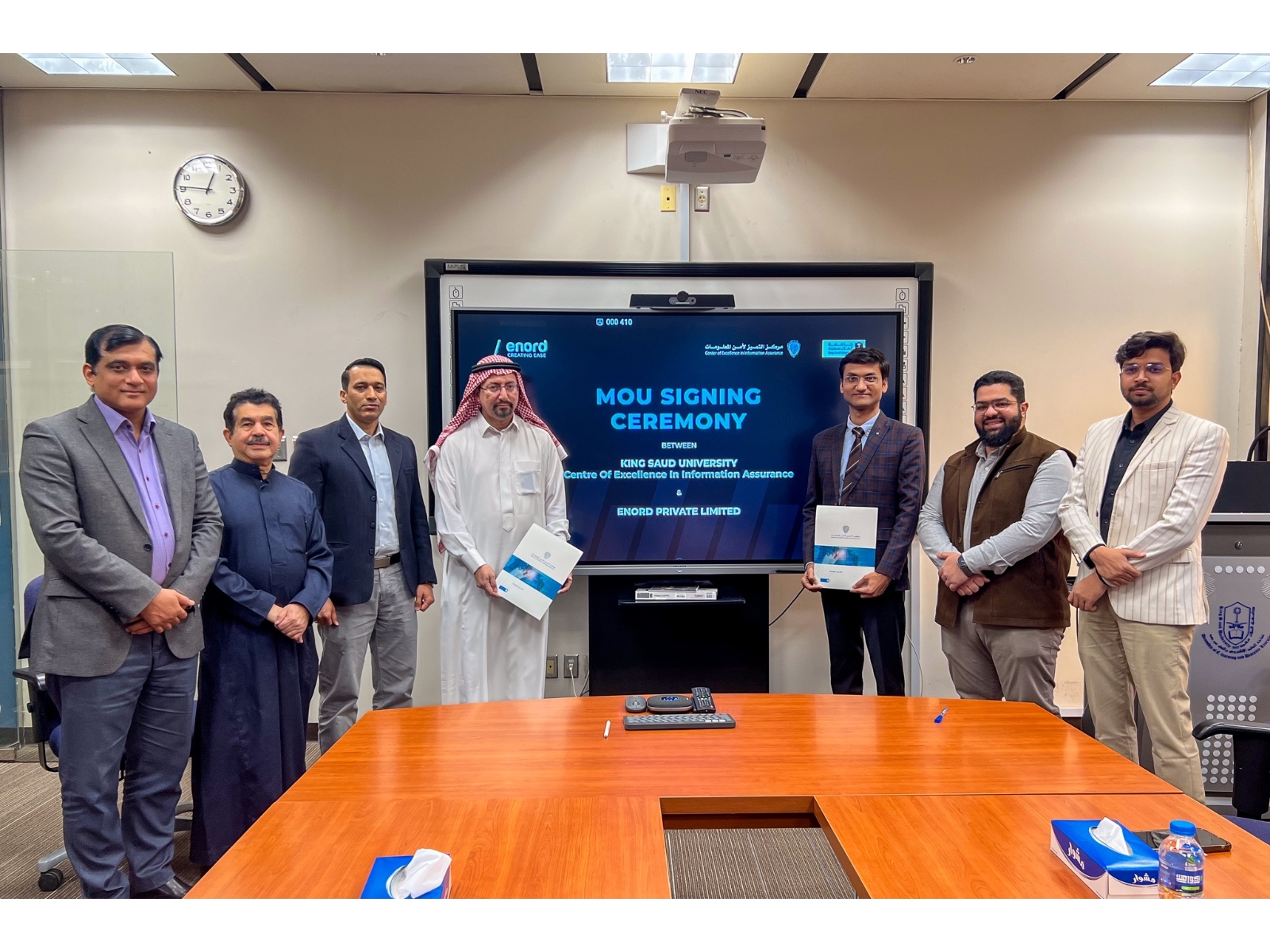 Enord Invited to Establish Drone Lab and Conducted AI and UAV Workshop at the Center of Excellence in Information Assurance, King Saud University