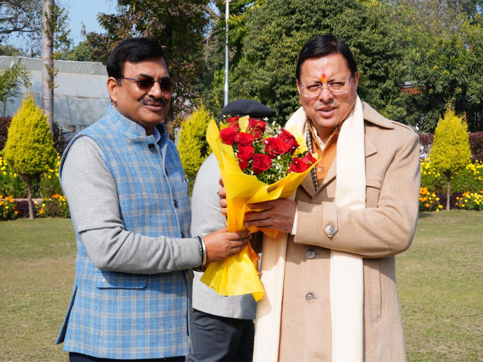 Uttarakhand CM Dhami extends New Year greetings (Photo/Uttarakhand CMO)