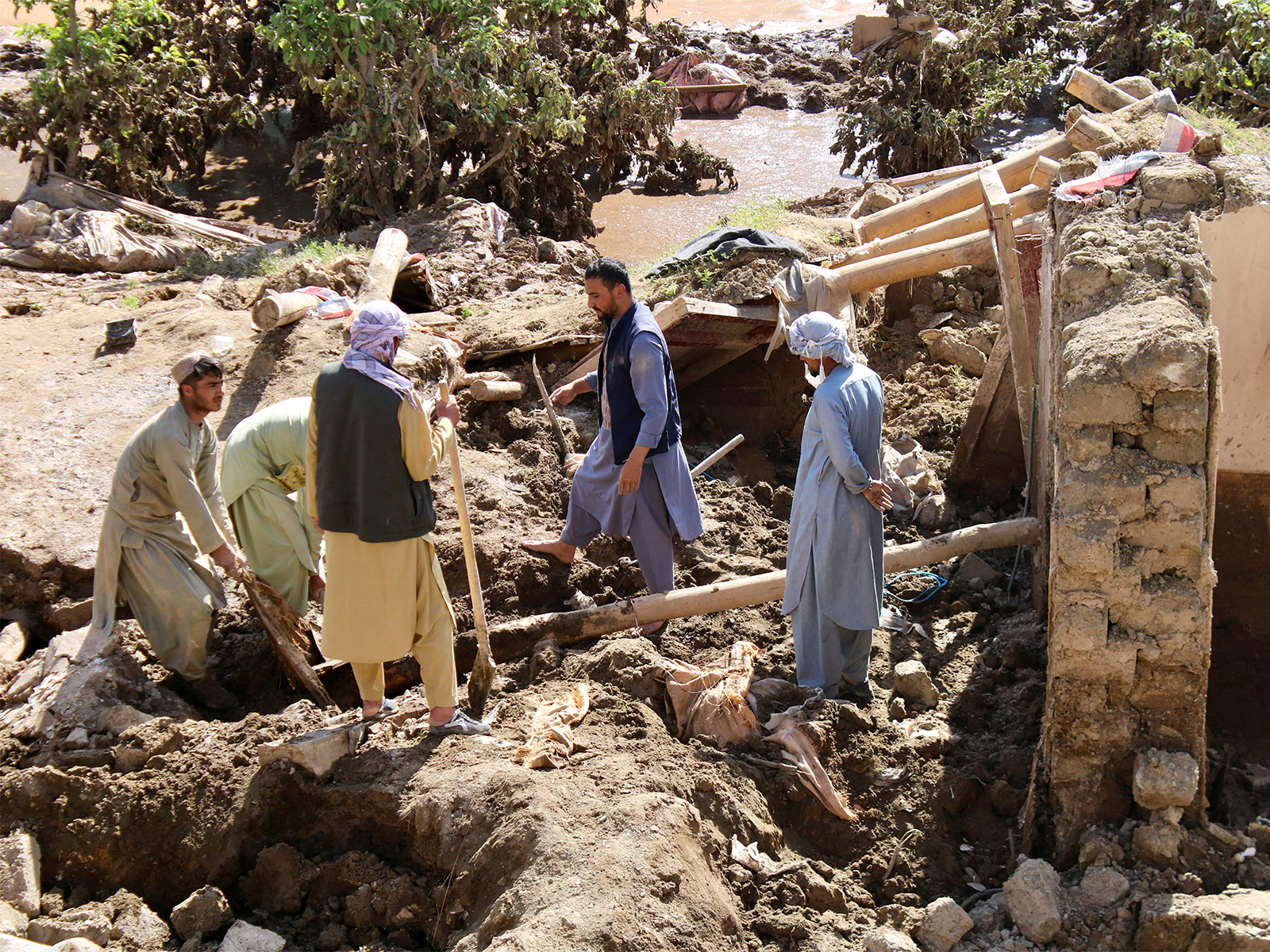 Floods in Afghanistan's Ghor Province (File Photo/ Reuters)