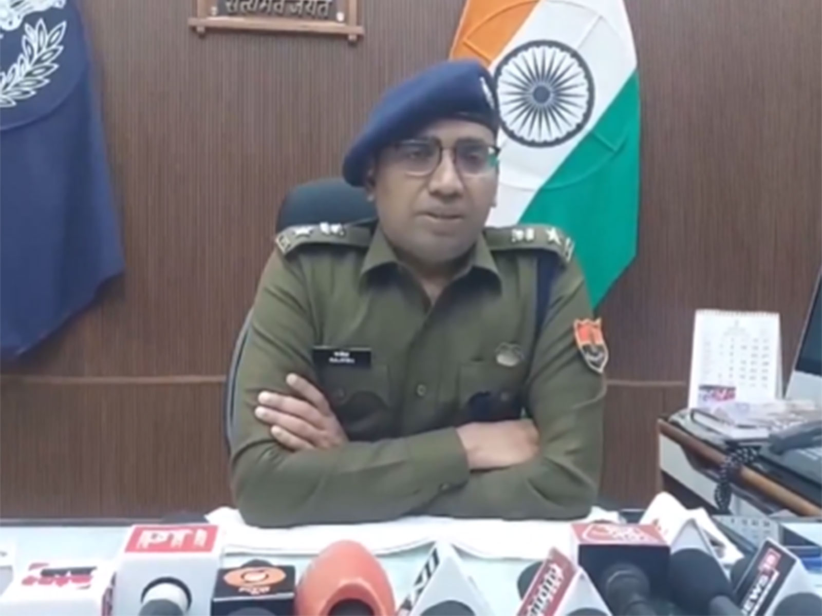 SP Tonk Rajesh Kumar Meena (Photo/ANI)