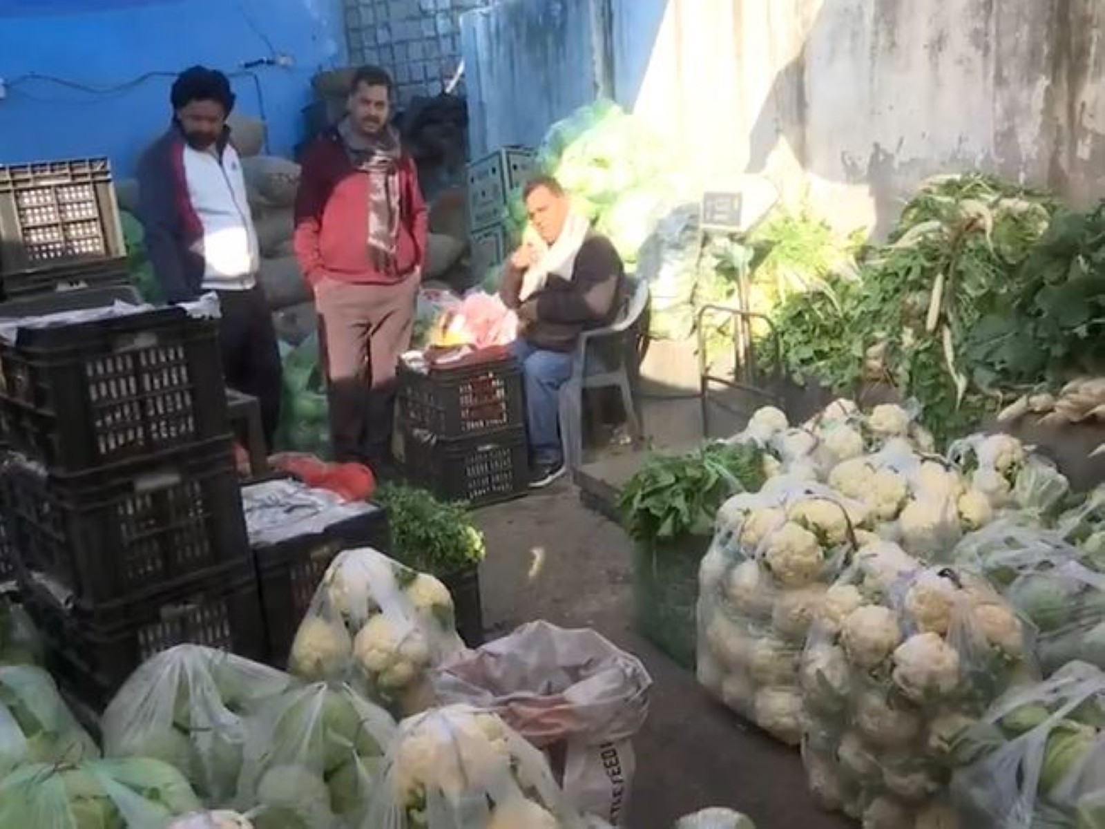 Locals turn to organic farming in the Sundarbani area of Rajouri in Jammu and Kashmir (Photo/ANI)