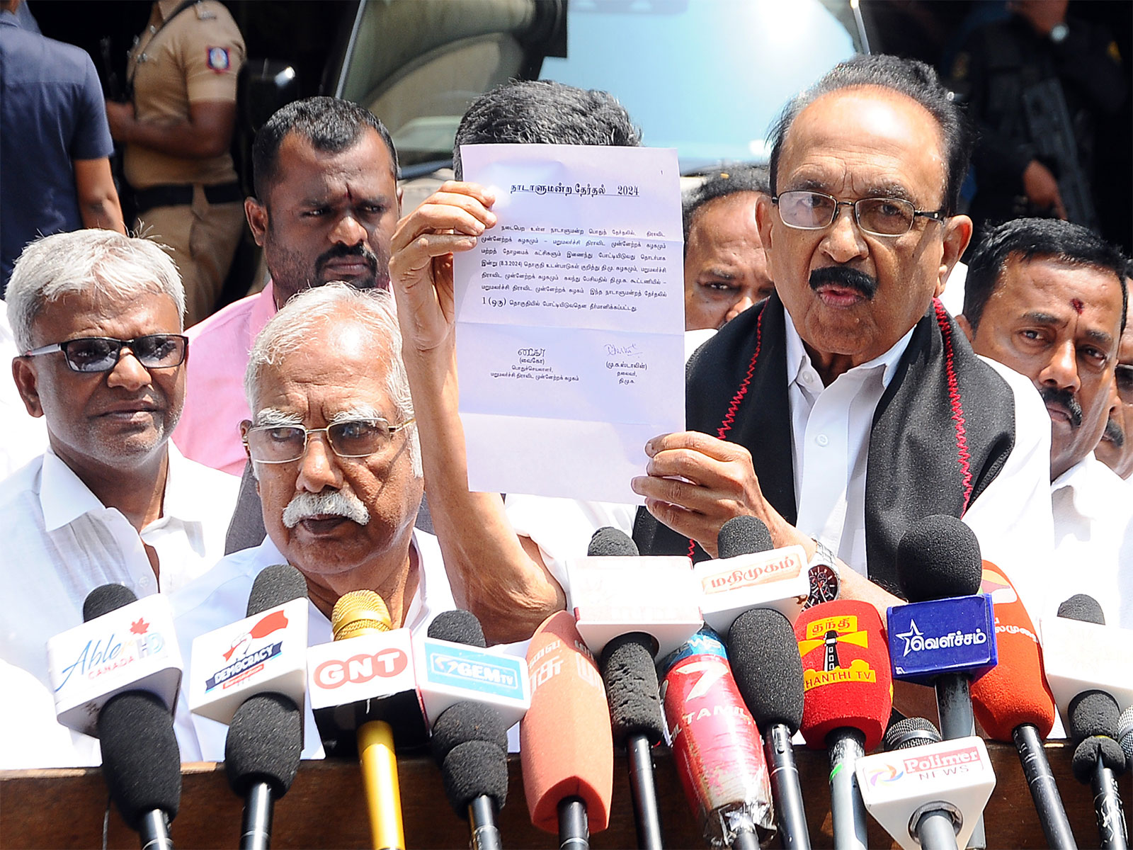 MDMK MP Vaiko (File Photo/ANI)