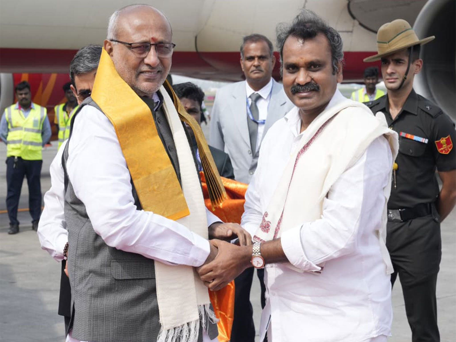Vice-President CP Radhakrishnan arrives in Tamil Nadu (Photo X @VPIndia) Vice-President CP Radhakrishnan arrives in Tamil Nadu (Photo X @VPIndia)