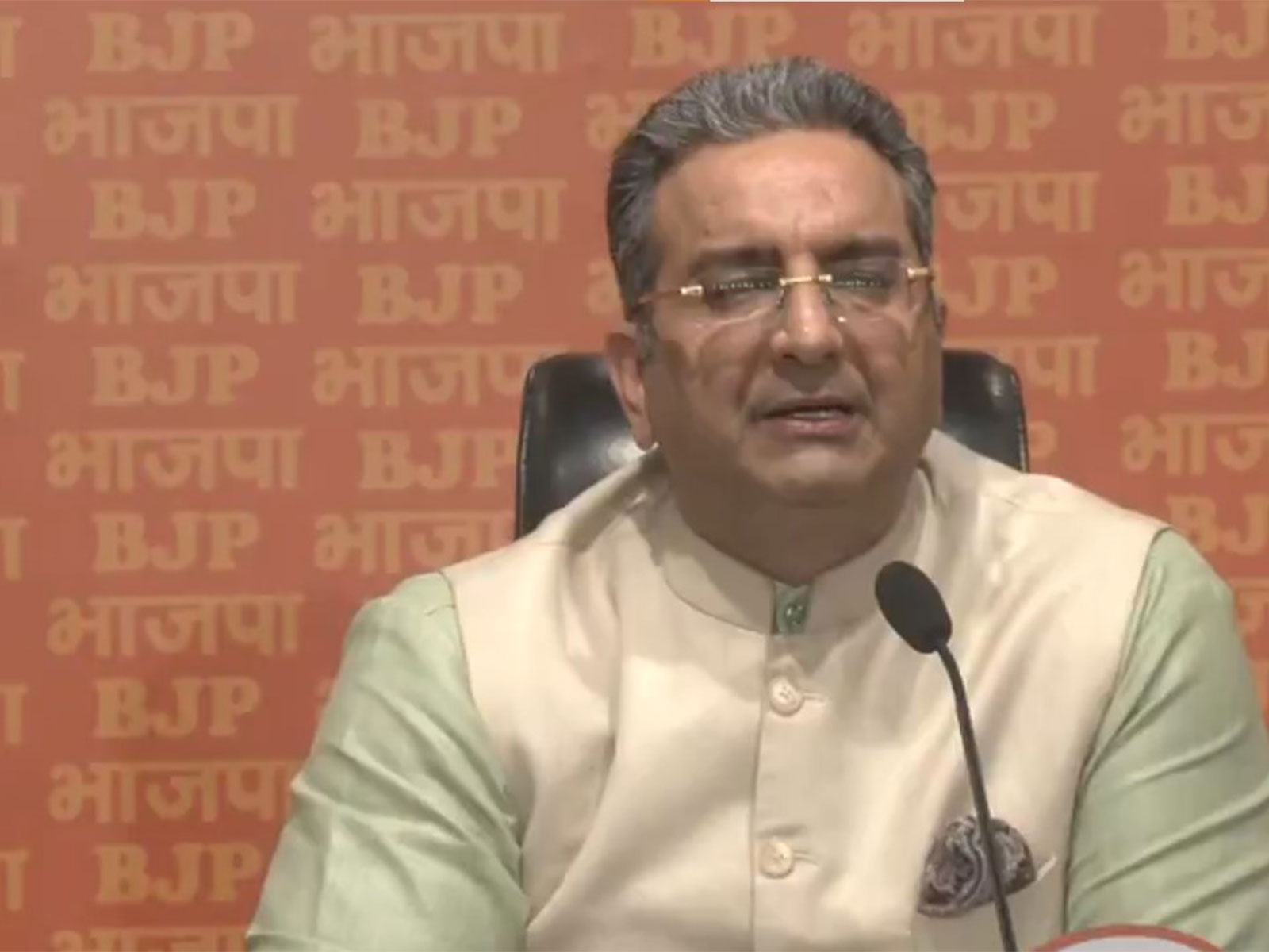 BJP leader Gaurav Bhatia (Photo/ANI)
