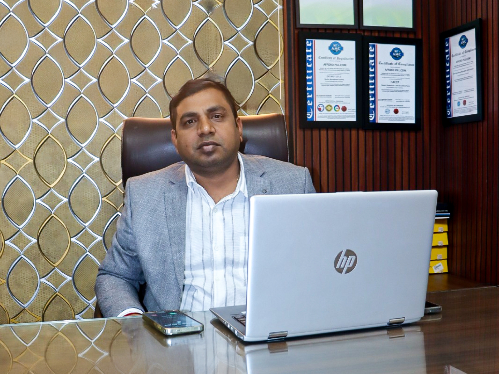 Mr. Sunil Kumar, Chairman & Managing Director of Affordpill