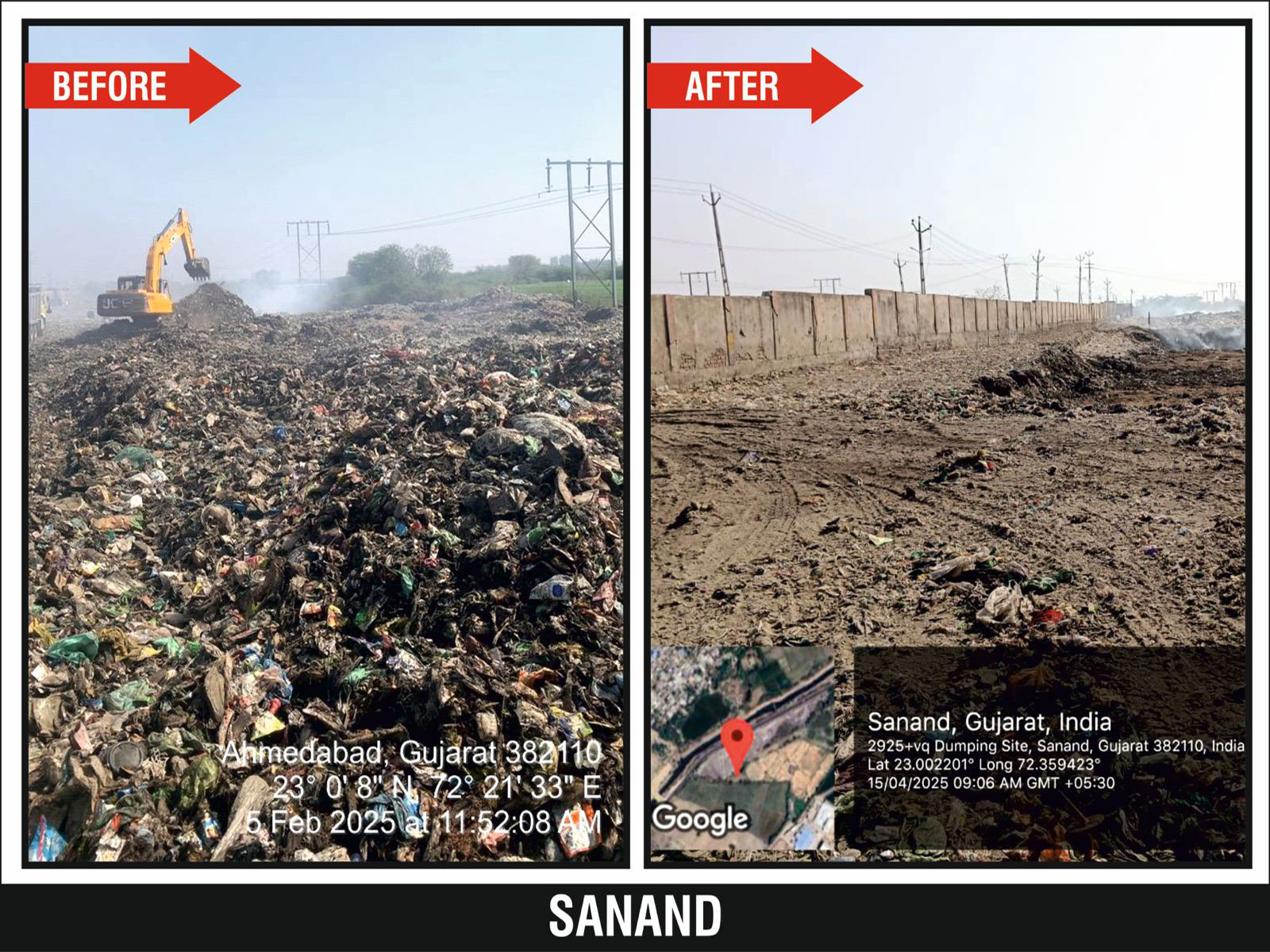 Gujarat leads among major states in urban legacy waste disposal (Photo/Gujarat CMO) Gujarat leads among major states in urban legacy waste disposal (Photo/Gujarat CMO)