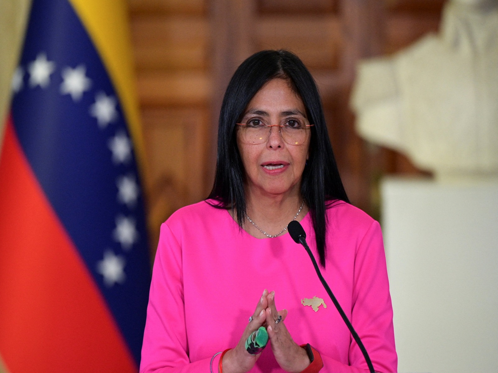 Delcy Rodriguez, Vice President of Venezuela (Photo/ Reuters)