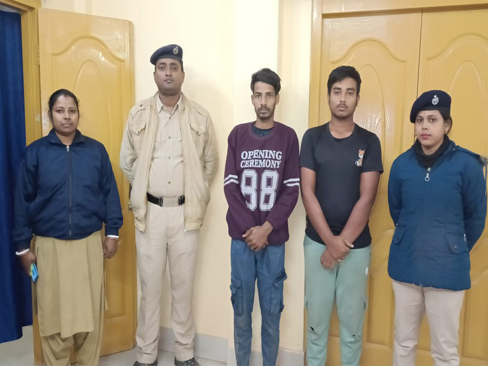 Bangladeshi national, Indian tout detained in Tripura’s Sonamura (Photo/ANI)