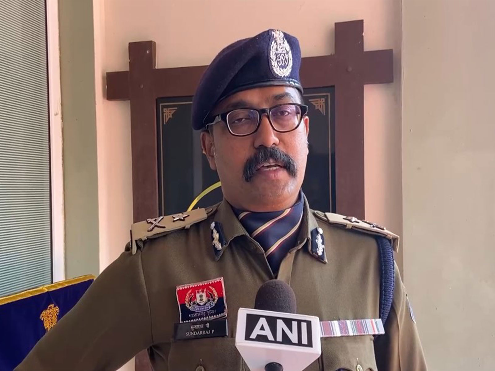 Bastar Range Inspector General of Police P. Sundarraj. (Photo/ANI)