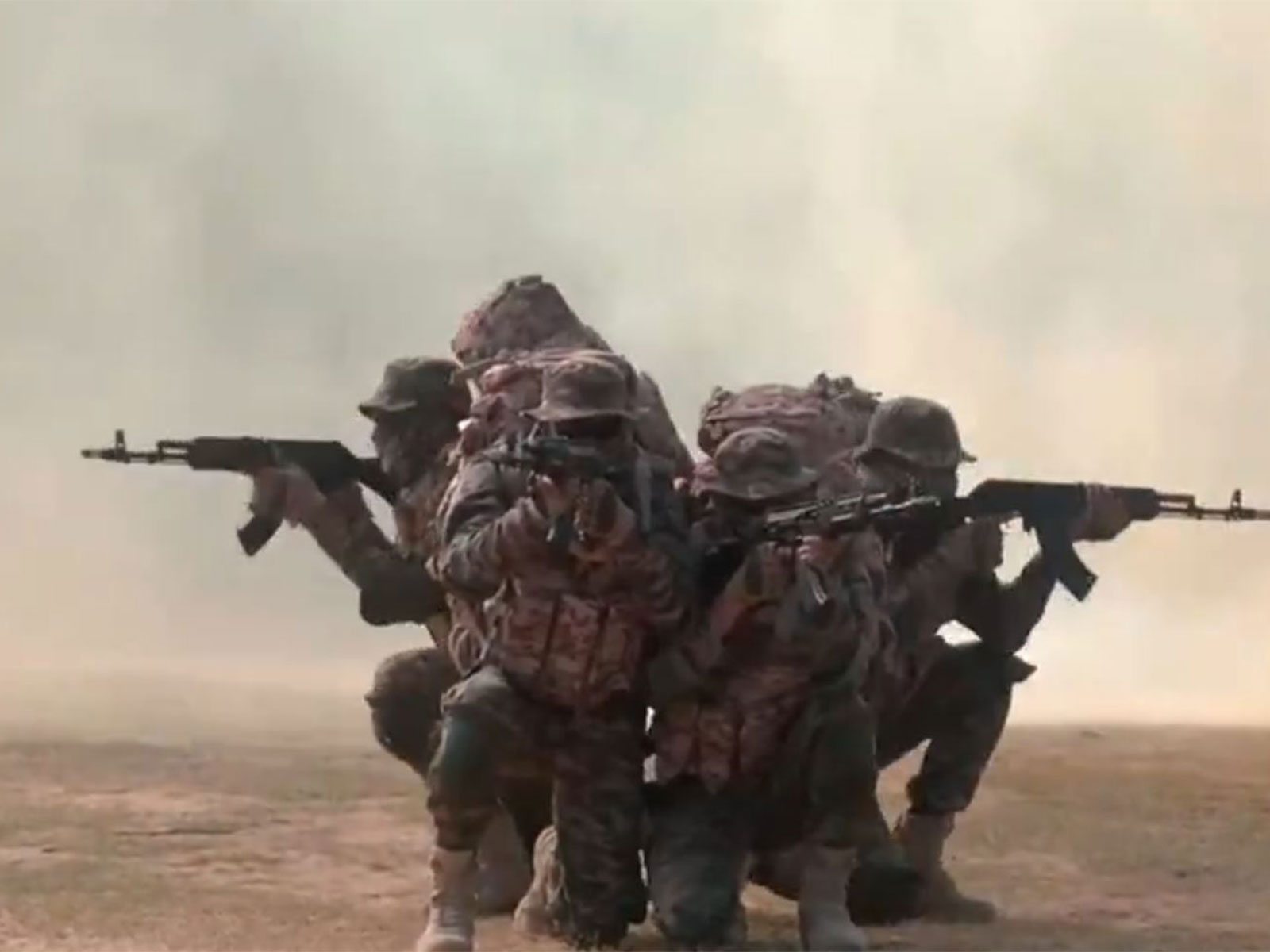 Bhairav Battalion demonstrates its operational readiness (Photo/ ANI)