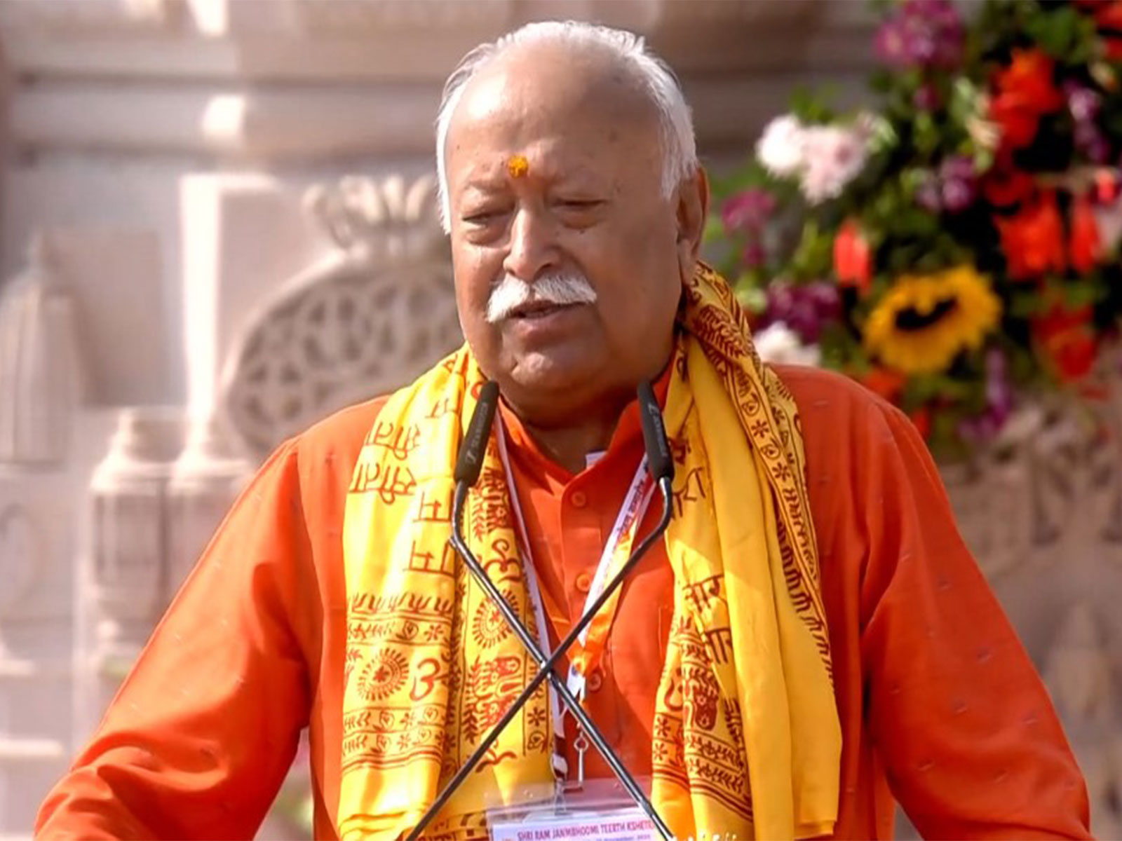 RSS chief Mohan Bhagwat (Photo/ANI)