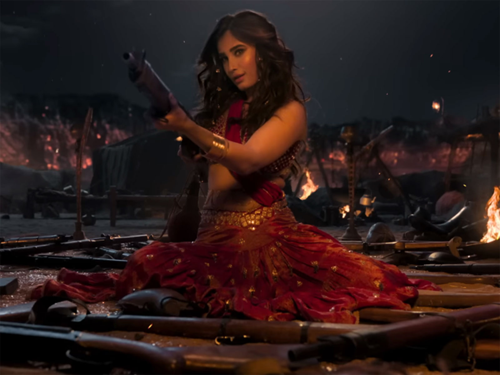 Rasha Thadani in 'Uyi Amma' (Photo/ZeeMusicCompany)